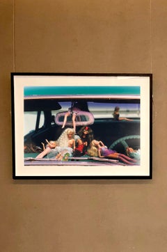 Oldsmobile & Sinful Barbie's, Las Vegas - Contemporary Color Photography