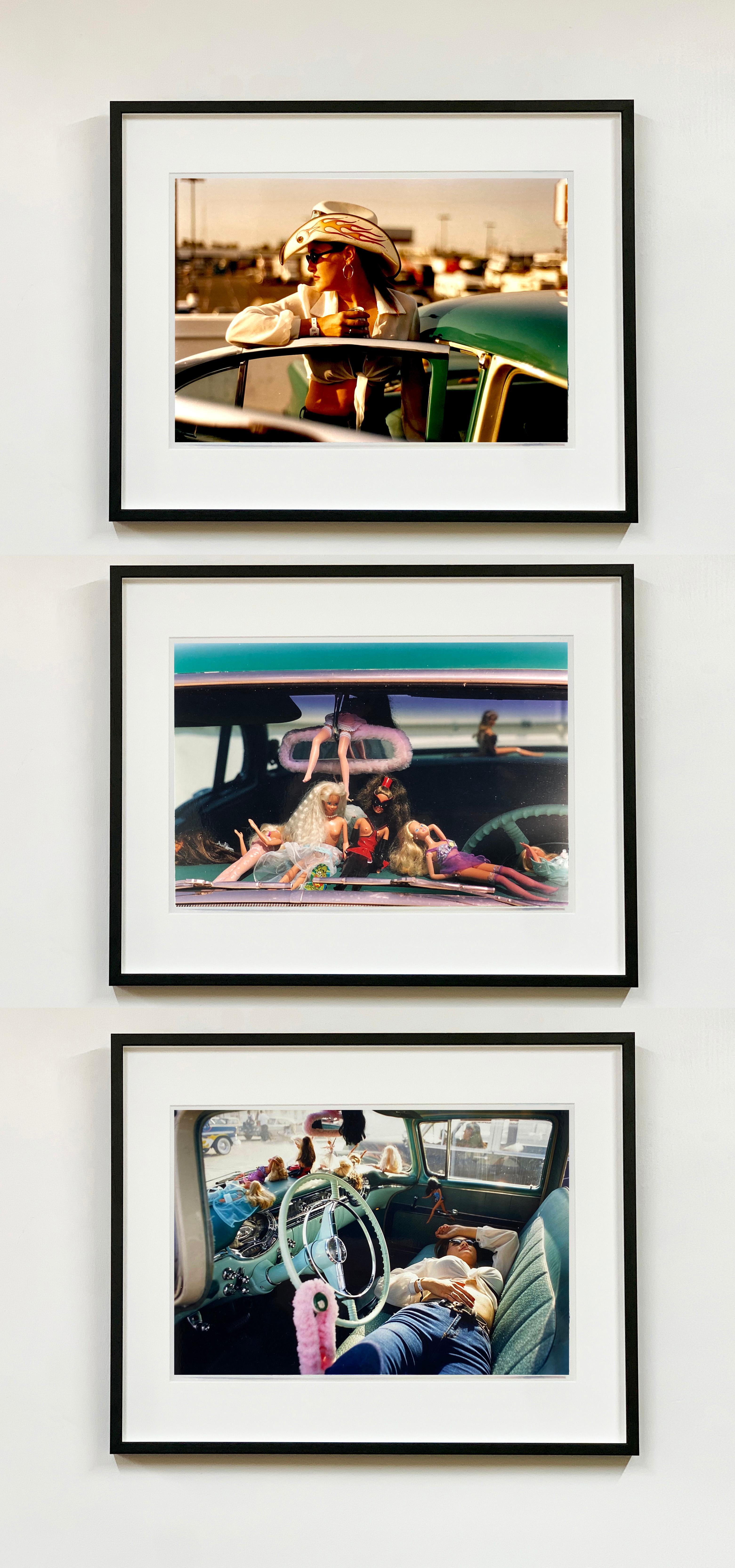 Oldsmobile & Sinful Barbie's, Las Vegas - Contemporary Color Photography For Sale 2