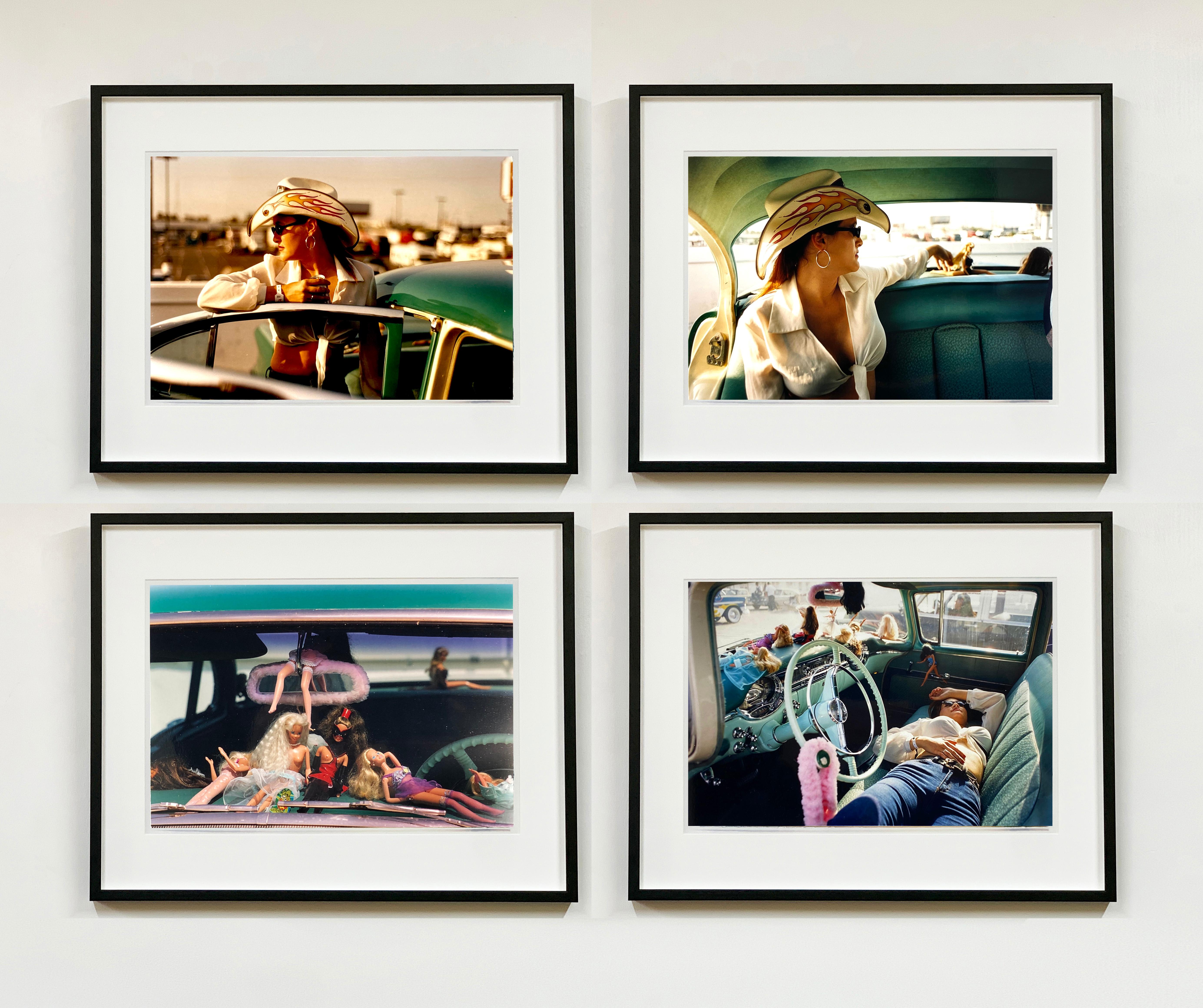 Oldsmobile & Sinful Barbie's, Las Vegas - Contemporary Color Photography For Sale 2