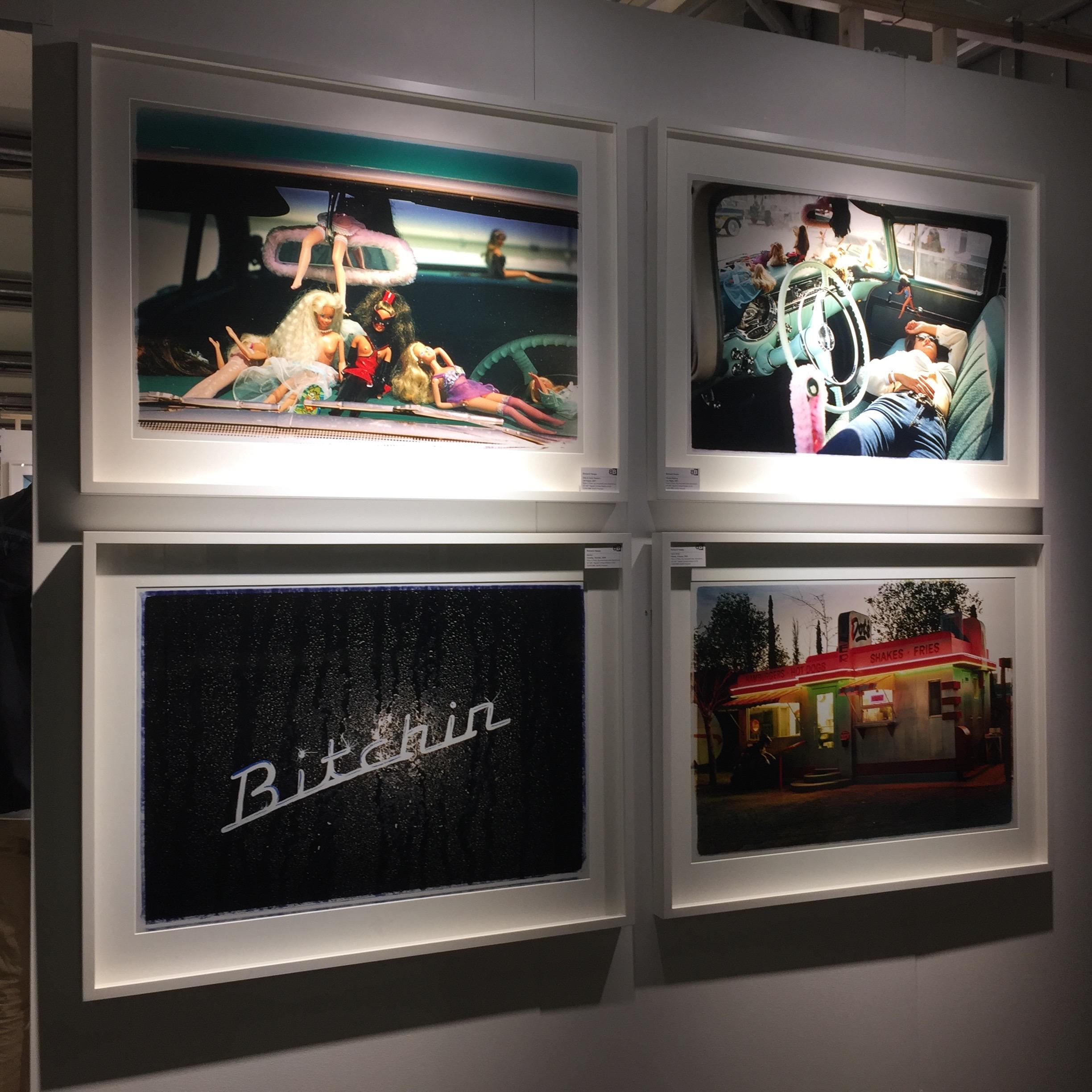 Part of Richard Heeps 'Man's Ruin' Series, and the sequence of artworks 'Wendy Flamin' Eyeball', 'Wendy Resting' & 'Oldsmobile and Sinful Barbie's' shot at the Rockabilly Weekender, Viva Las Vegas. Here this is a brilliantly adult version of the