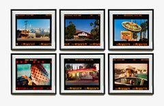 On the Road ~ Set of Six Framed Color Photographs