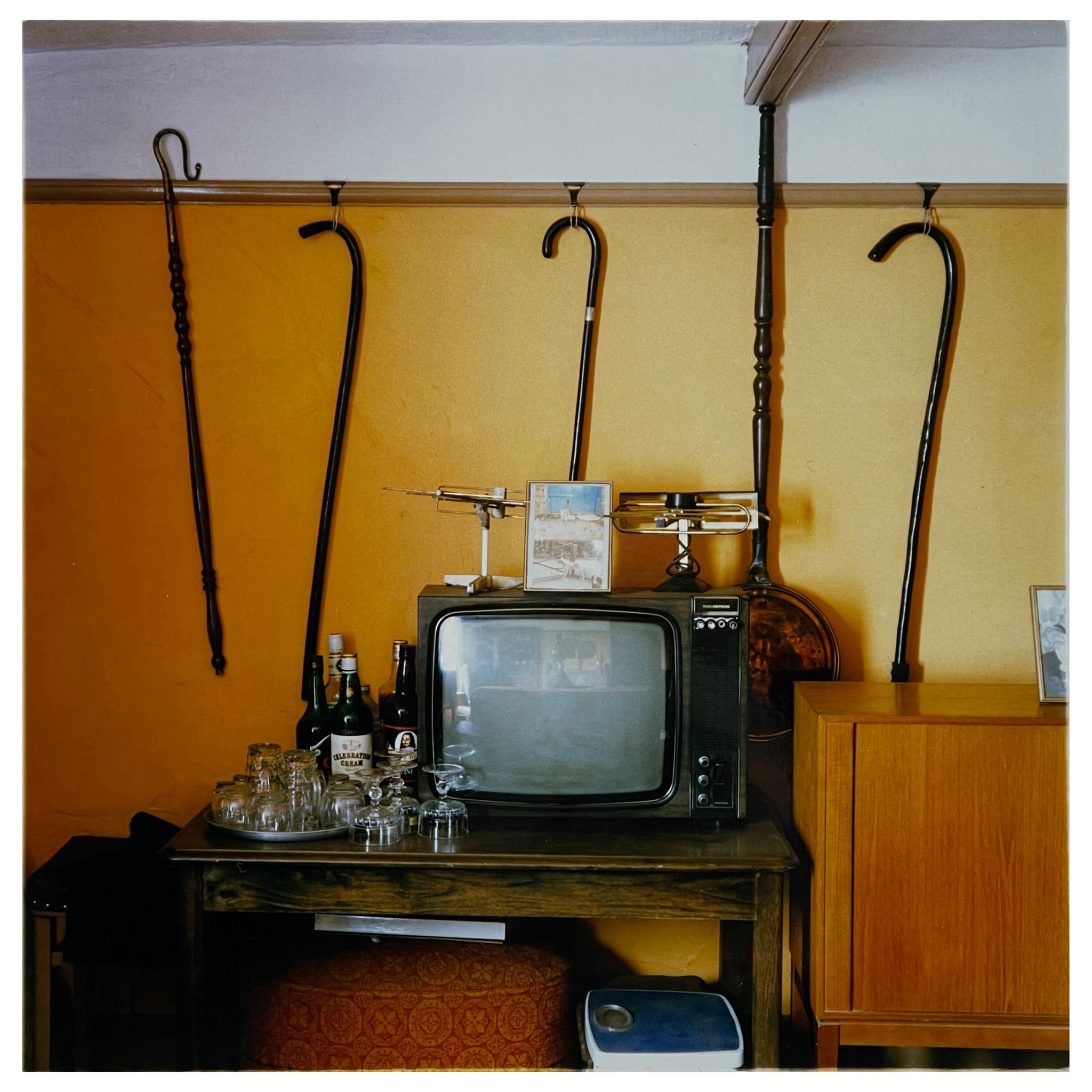 Ordinary Places Installation  - English vintage interior color photography For Sale 2