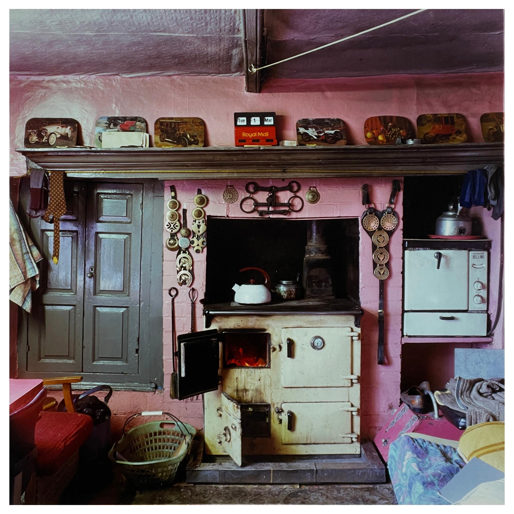 Ordinary Places Installation  - English vintage interior color photography For Sale 4