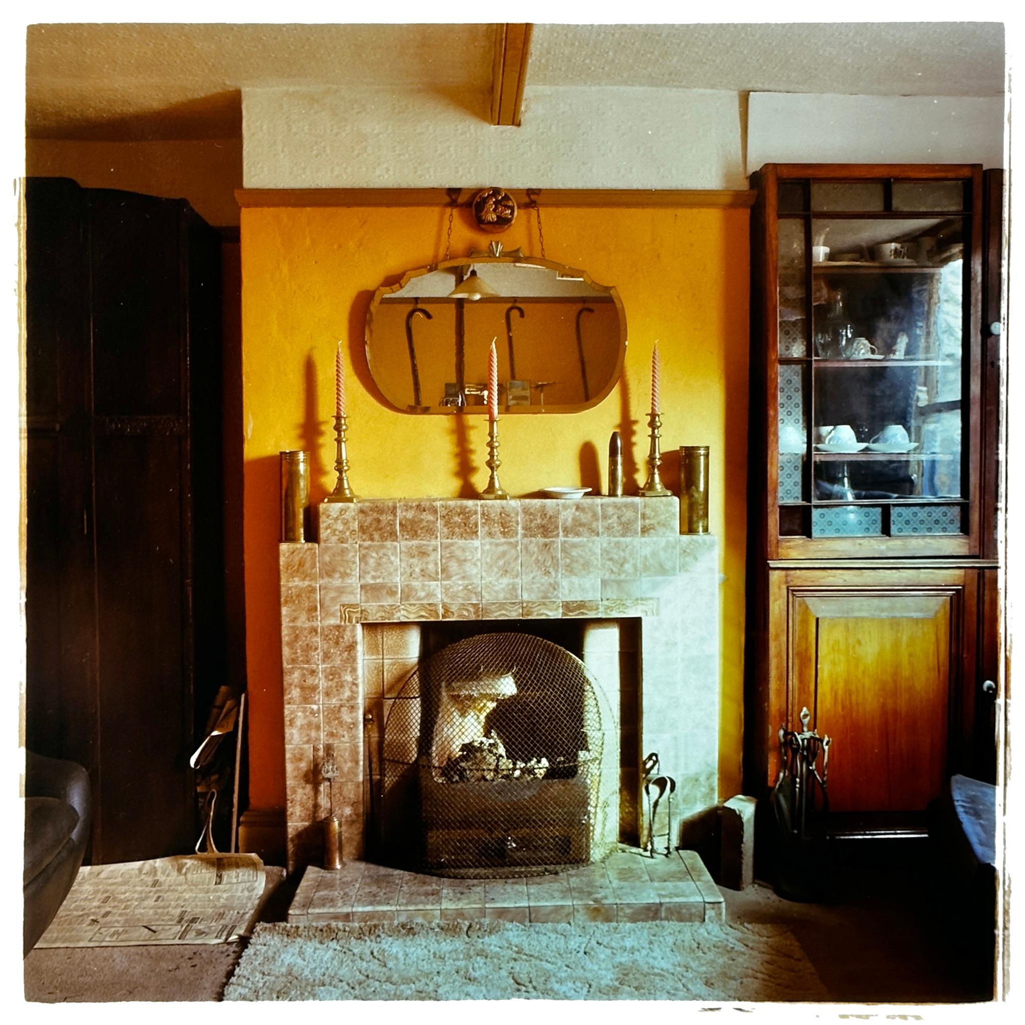 'Ordinary Places' Installation  - English vintage interior color photography - Black Interior Print by Richard Heeps