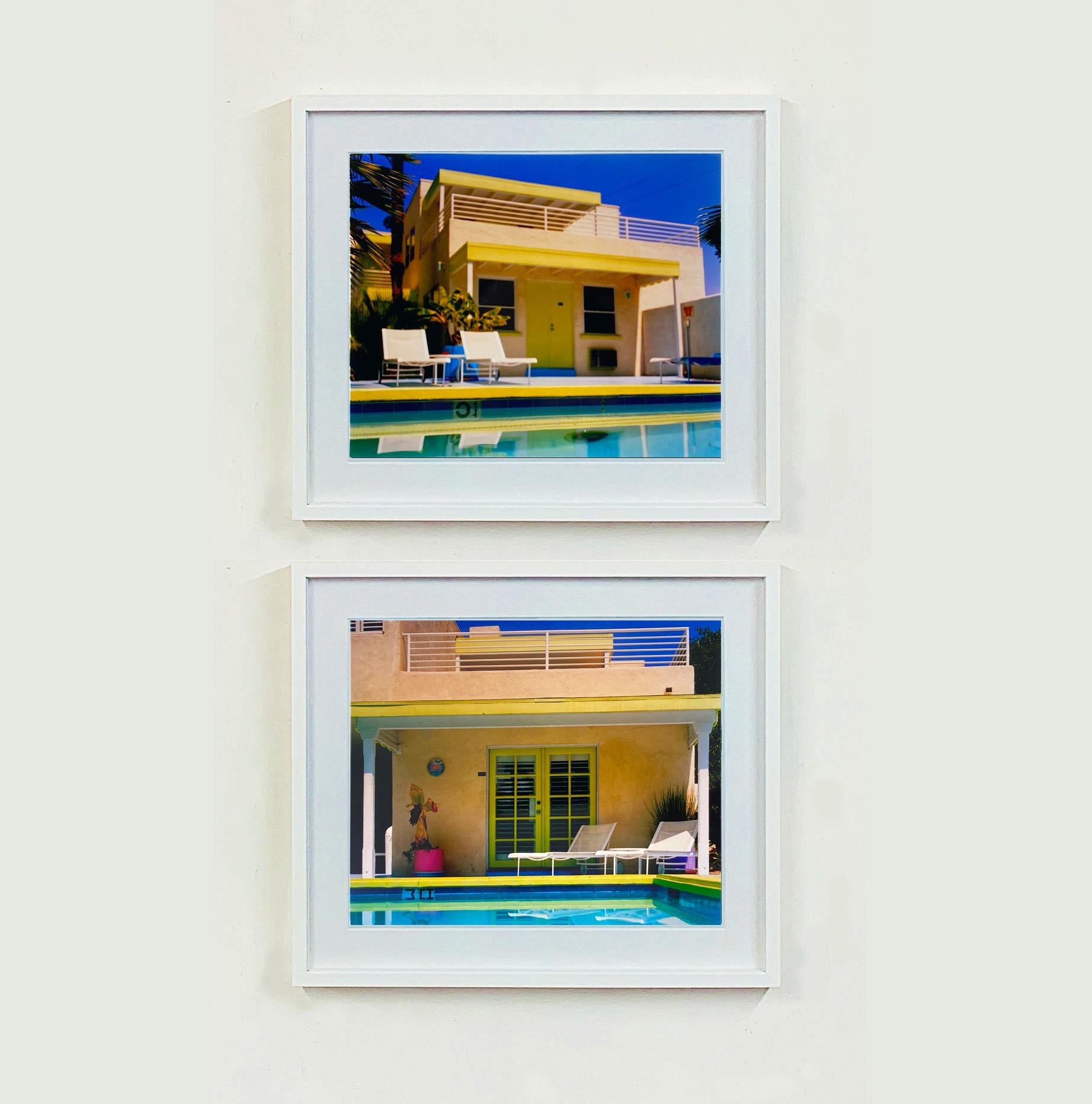 Palm Springs Poolside II, California - American Architecture Color Photography For Sale 5