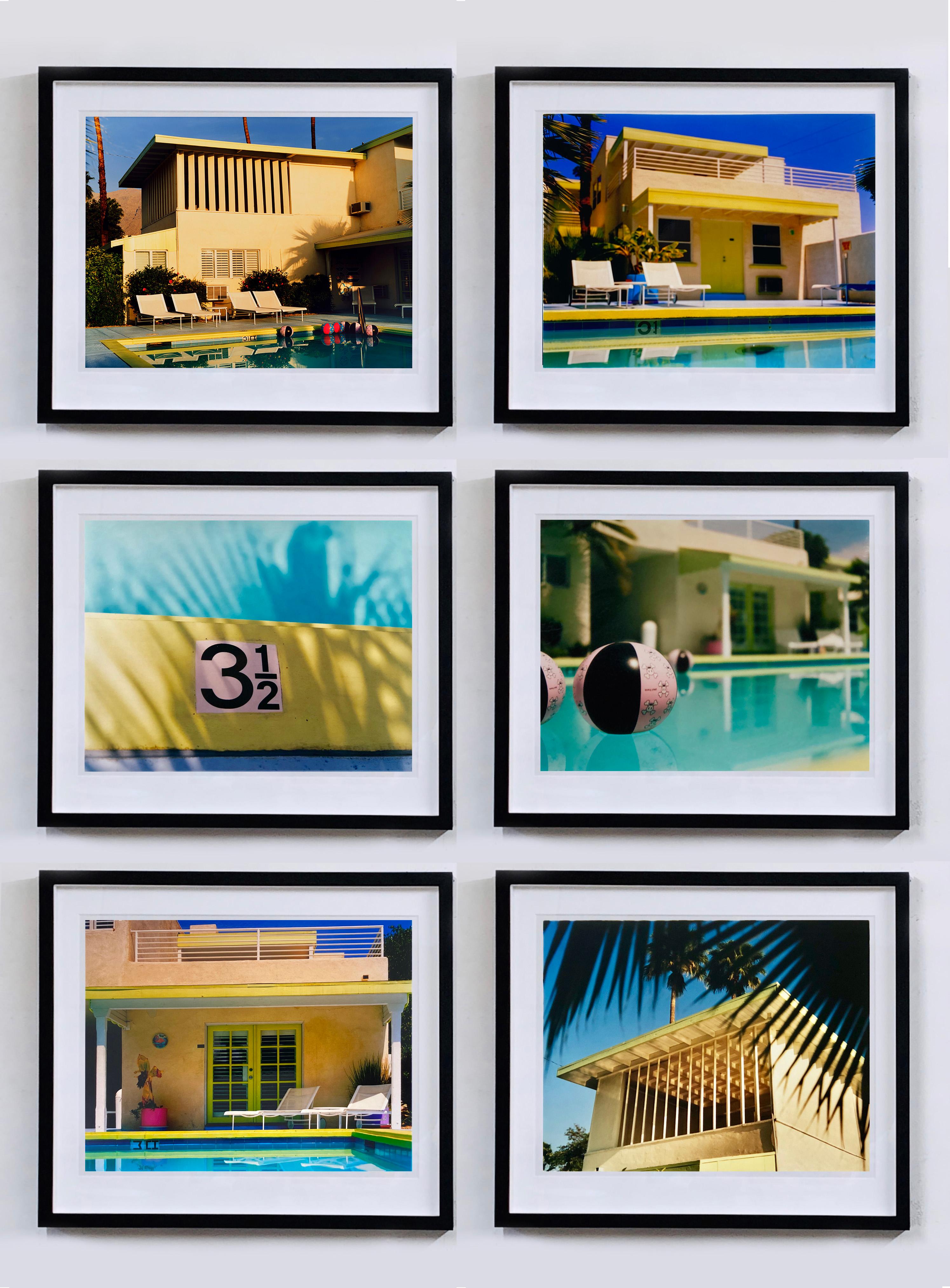 Palm Springs Poolside I, California - American Architecture Color Photography For Sale 5
