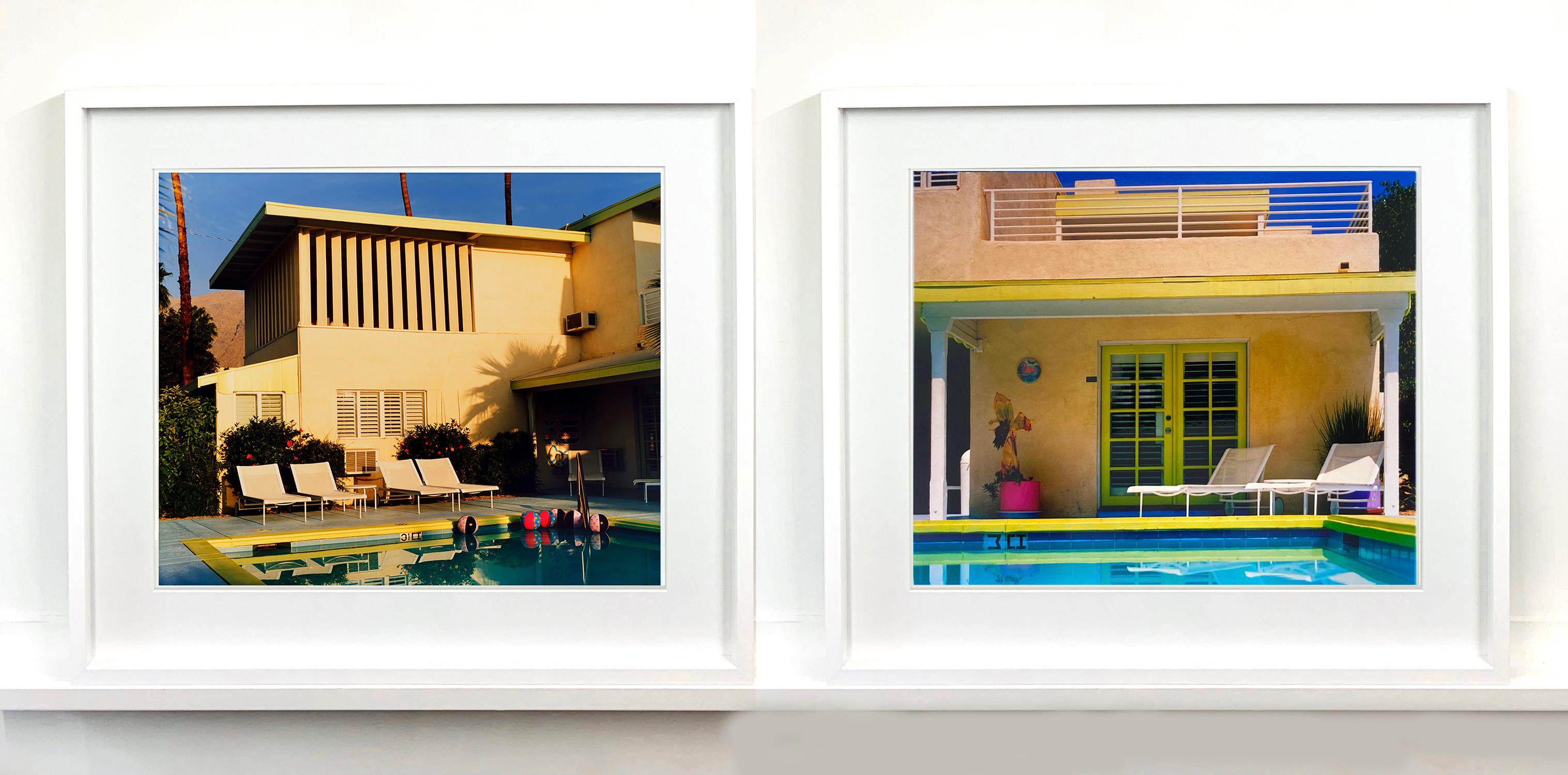 Palm Springs Poolside II, Ballantines Movie Colony, California - Color Photo For Sale 1