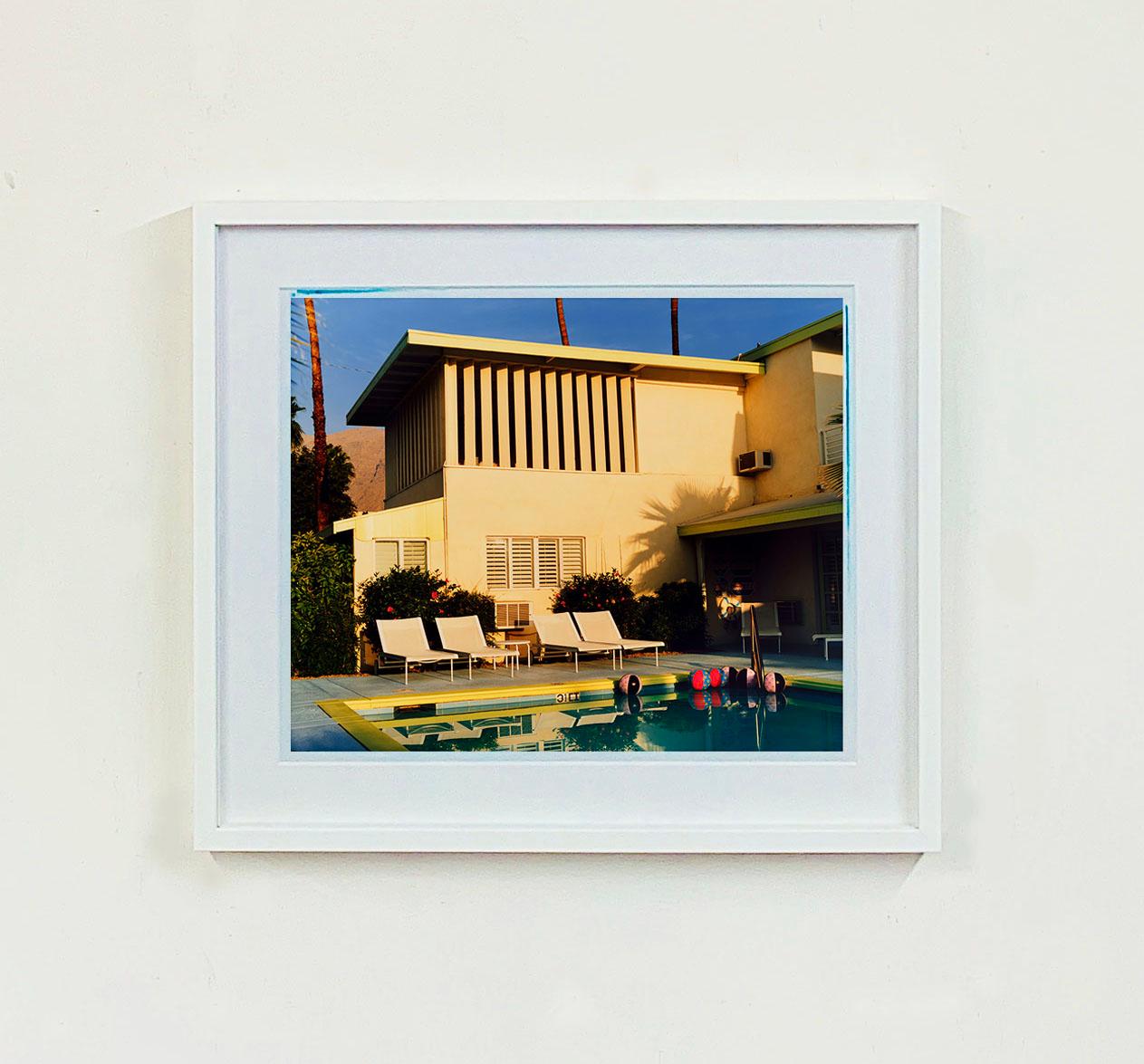 Palm Springs Poolside III, Ballantines Movie Colony, California - Color Photo For Sale 1