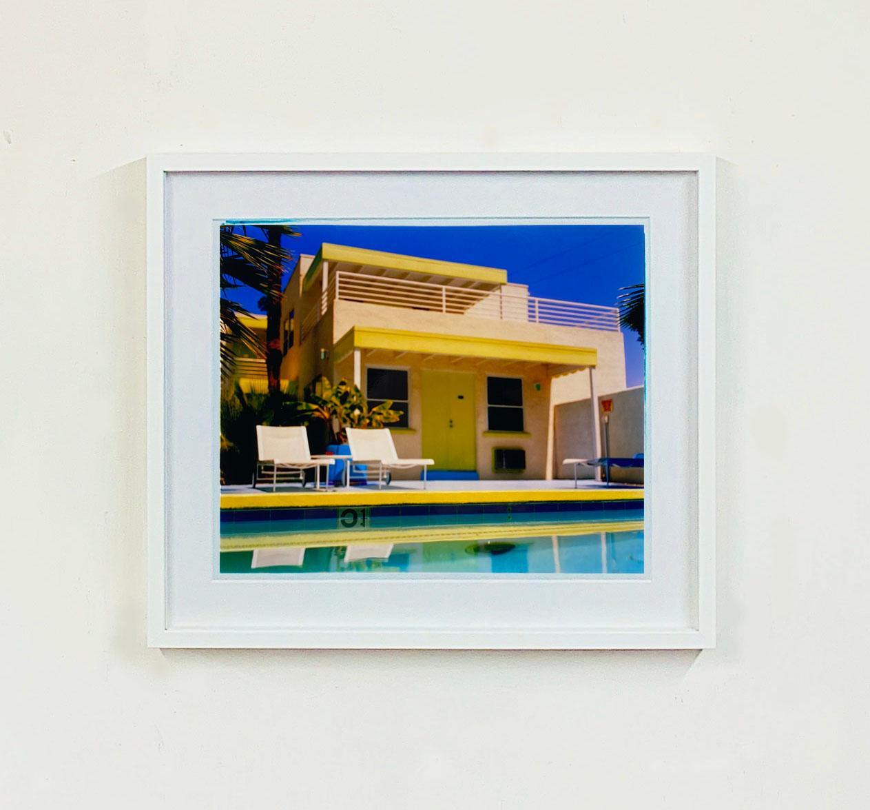 Palm Springs Poolside Set of Six Framed Artworks - Color Photography For Sale 7