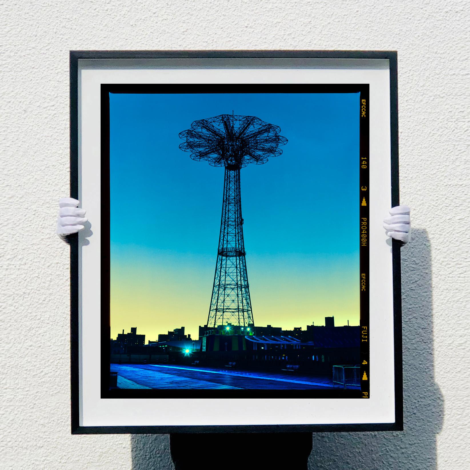 Parachute Jump at Twilight, Coney Island New York - Iconic America Photograph For Sale 2