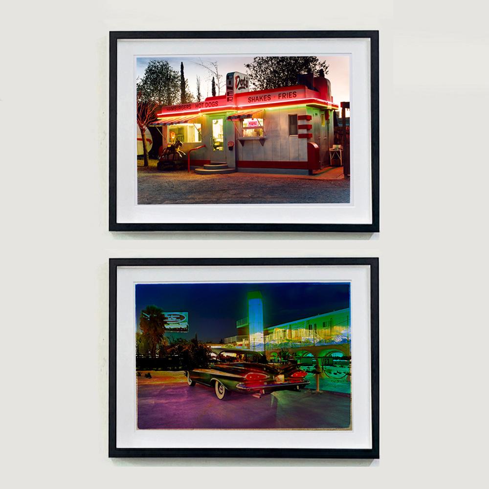 Patrick's Bel Air, Las Vegas – amerikanische Vintage-Auto-Farbfotografie im Vintage-Stil im Angebot 1