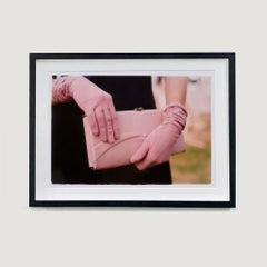 Rosa Handschuhe, Goodwood, Chichester - Feminine Mode, Farbfotografie