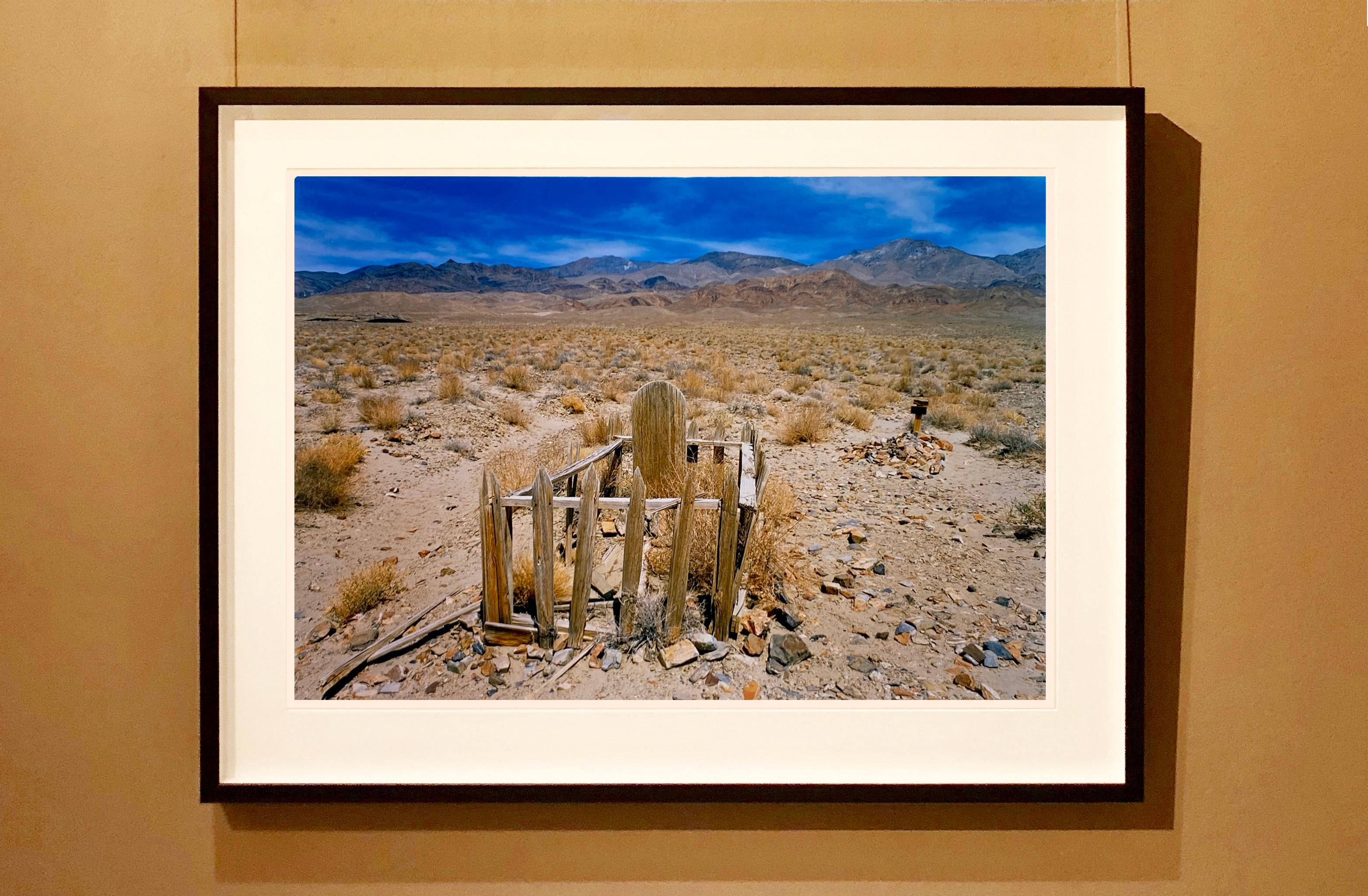 Pioneer's Grave I, Keeler, Inyo County, California - American Landscape Photo - Contemporary Photograph by Richard Heeps