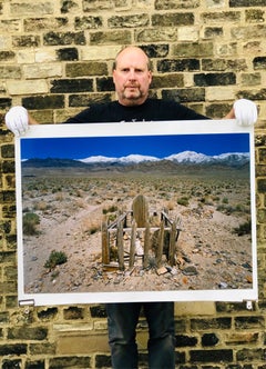 Tomba del pioniere II, Keeler, Contea di Inyo, California - Foto di paesaggio americano