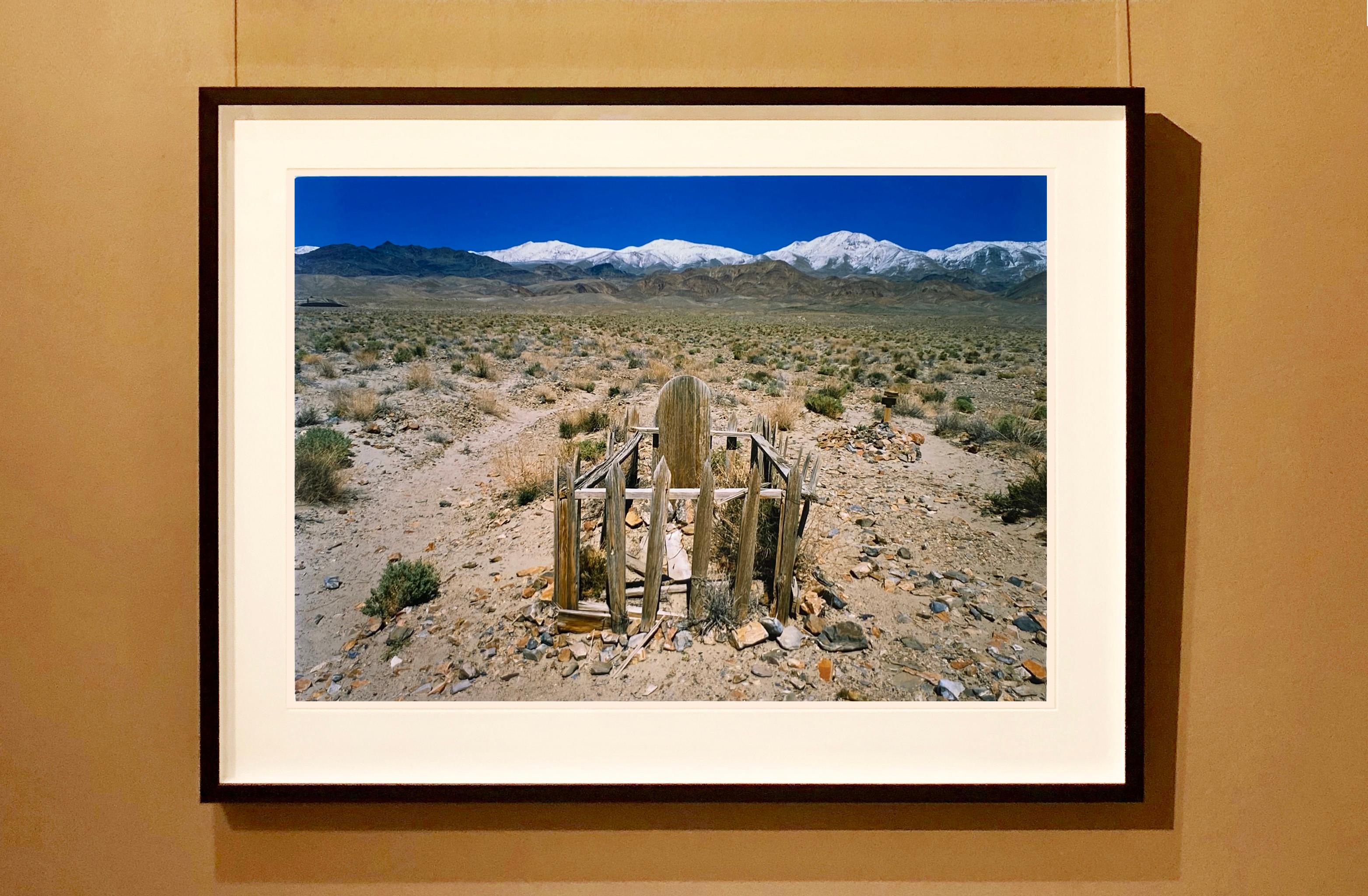 Pioneer's Grave II, Keeler, Inyo County, California - American Landscape Photo - Contemporary Photograph by Richard Heeps