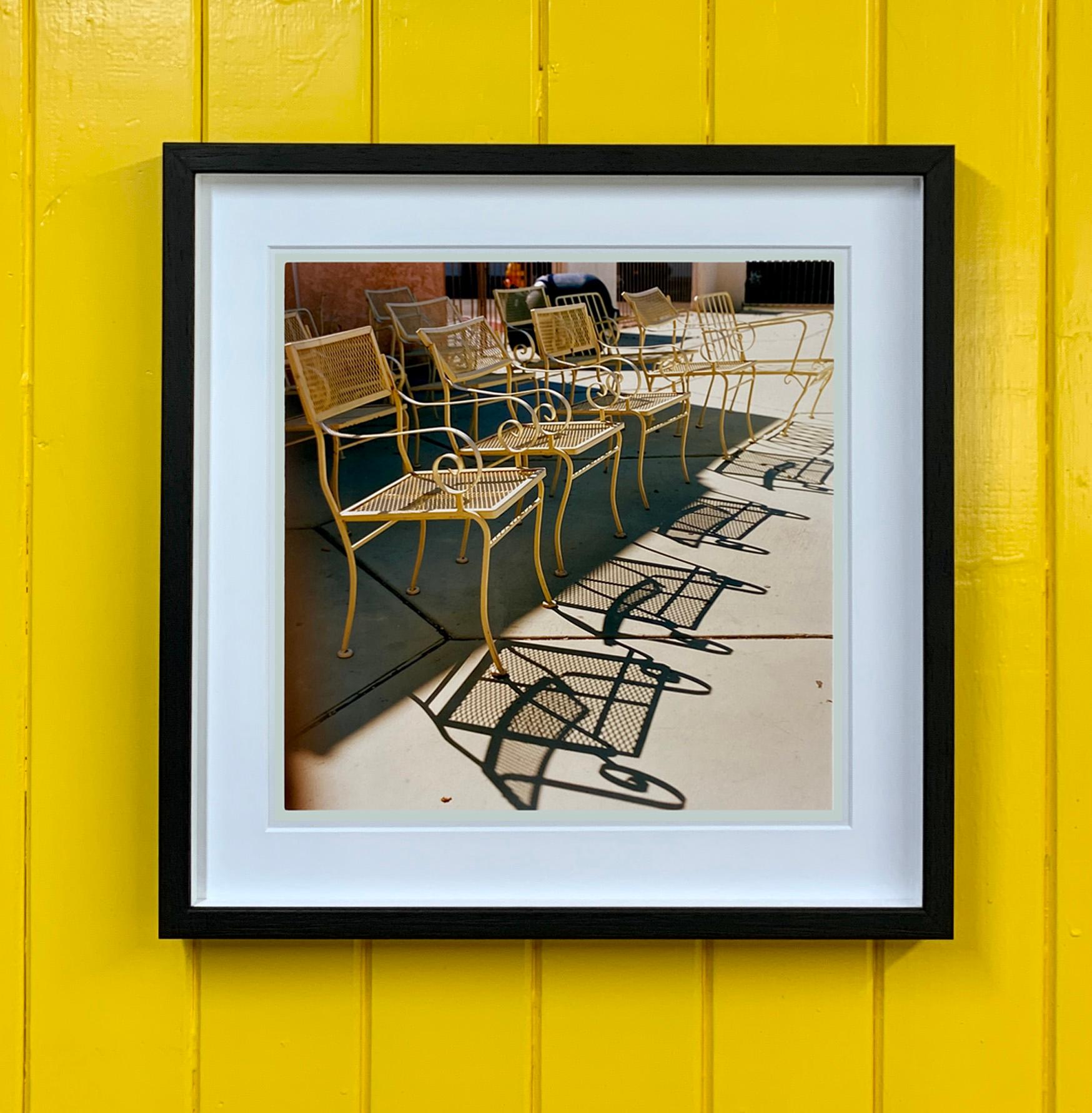 Pool Chairs, La Concha Pool, Las Vegas - American Color Photography For Sale 8