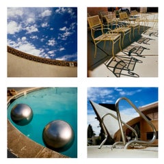 Pool Photography Set of Four Framed Artworks - American Color Photography
