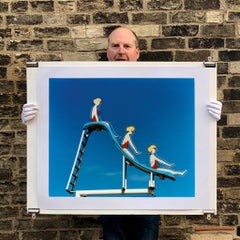 Pool Slide, Las Vegas, Nevada - American pop art color photography