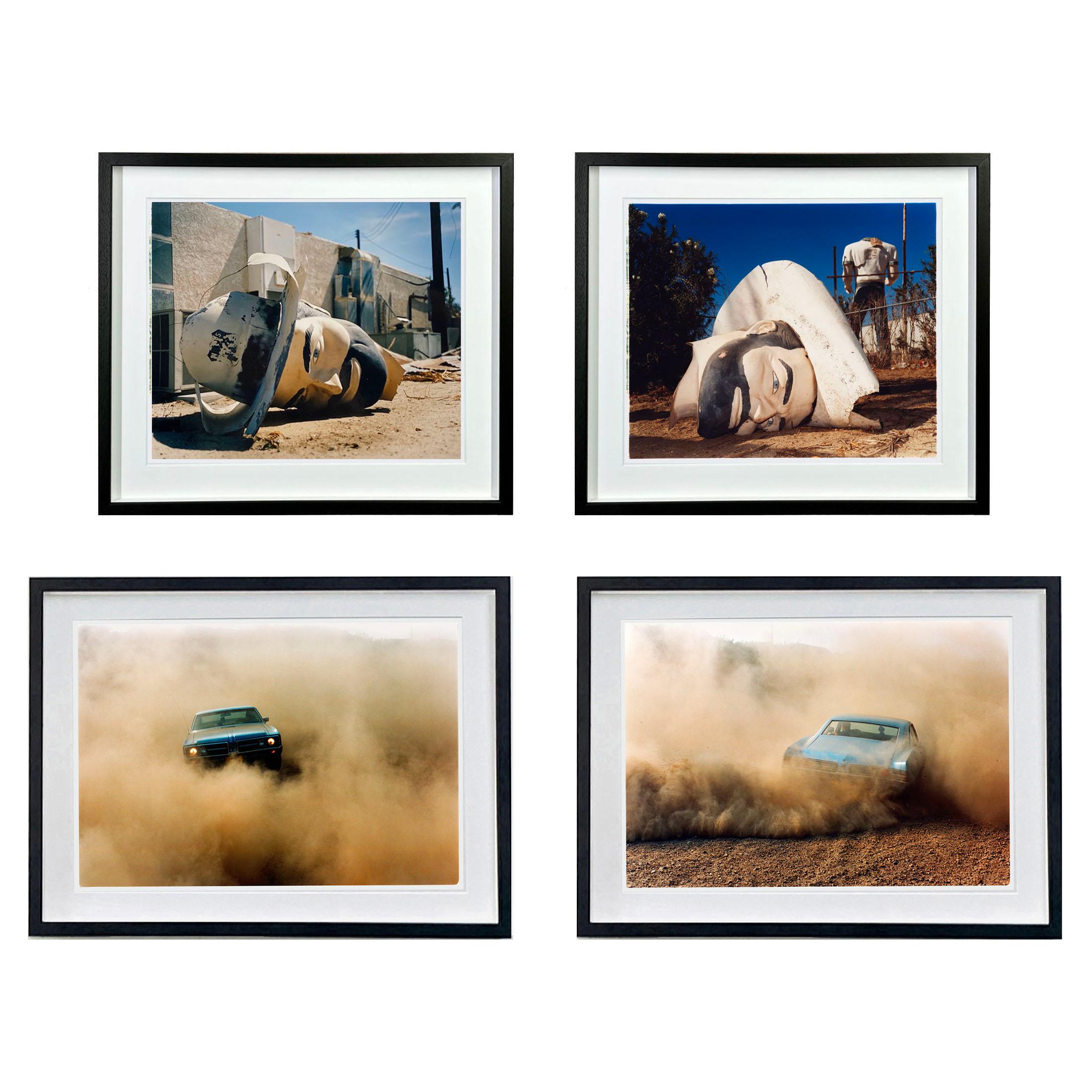 Poor Richard et A Richard List sur mesure - Quatre œuvres d'art encadrées - Print de Richard Heeps