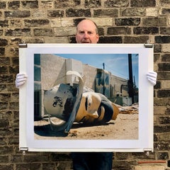 Poor Richard - Head, North Sore, Salton Sea, California - Color Photo