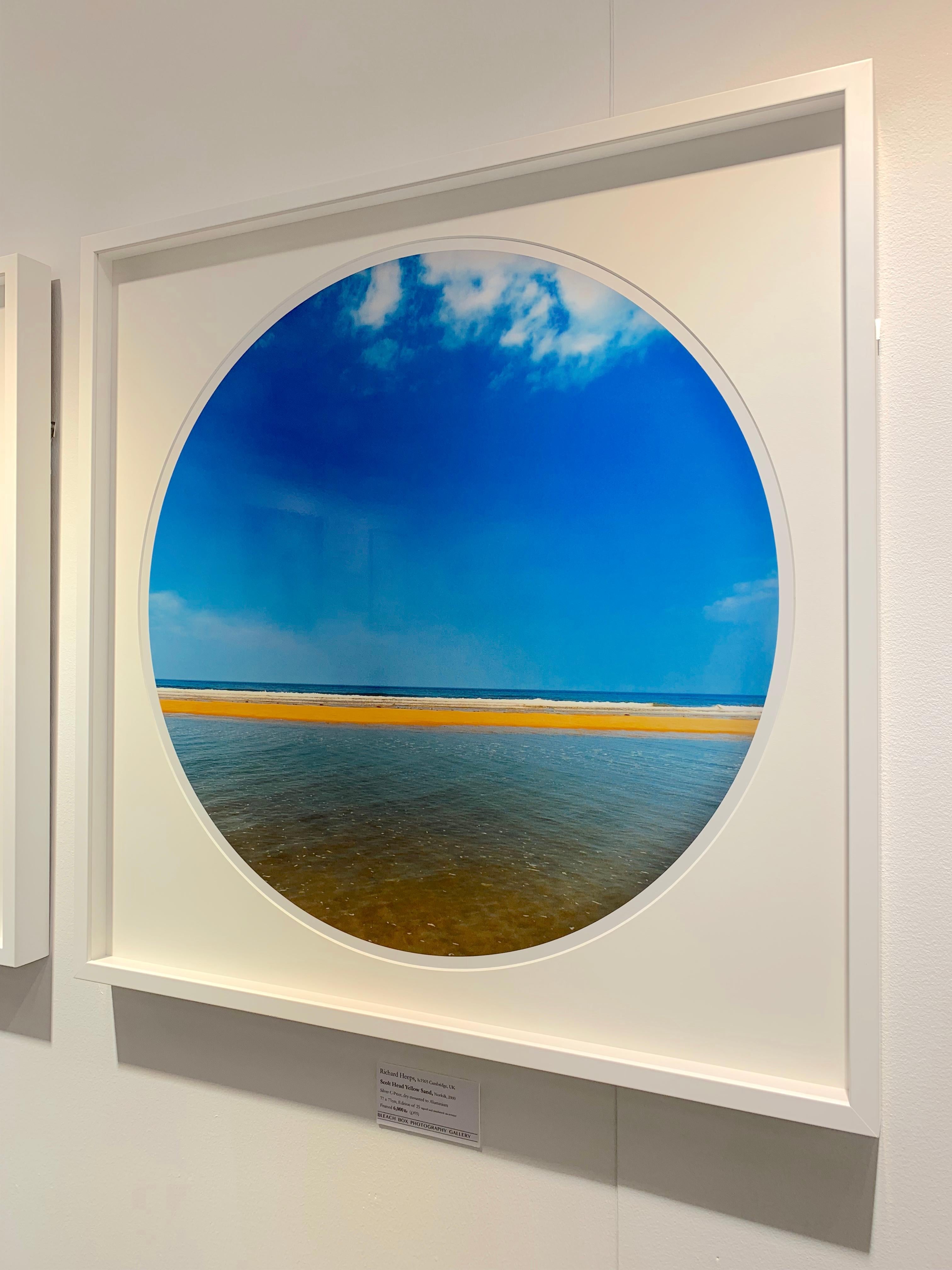 Porthole Trio - Contemporary, Circle, Waterscape Color Photography For Sale 7
