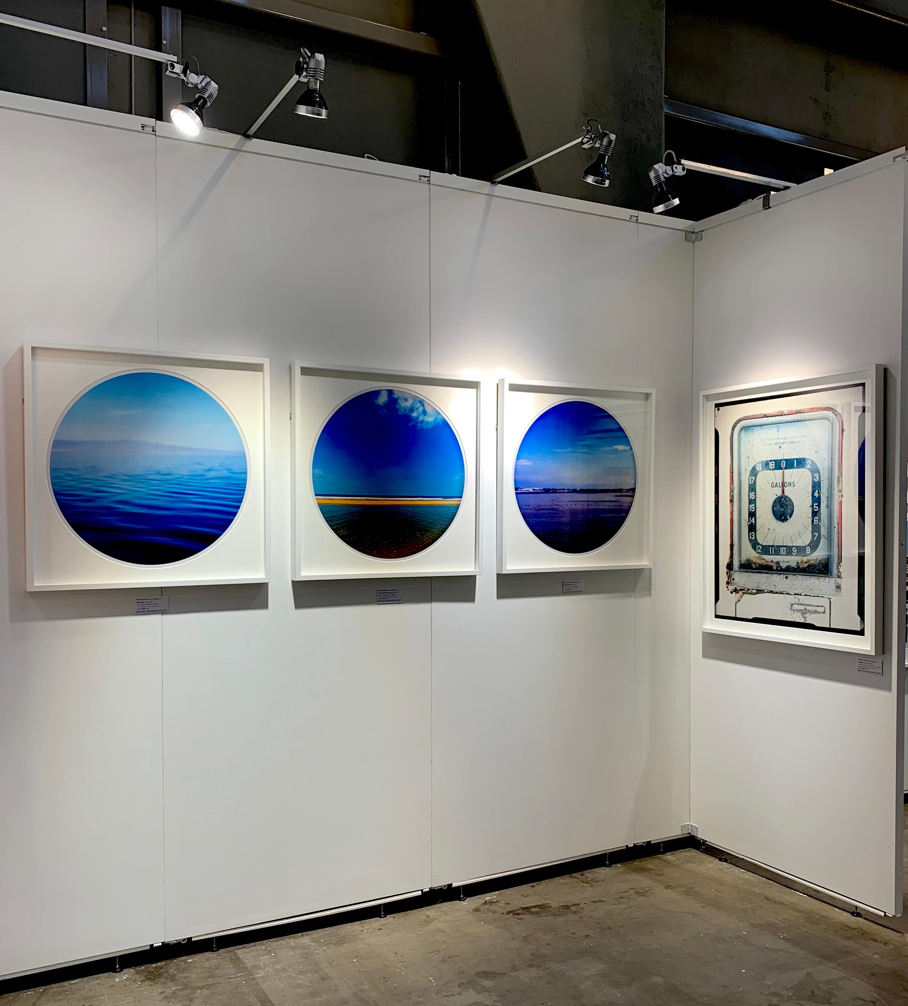 Porthole Trio - Contemporary, Circle, Waterscape Color Photography For Sale 6