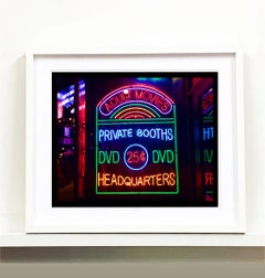 Private Booths, New York - Neon Color Street Photography