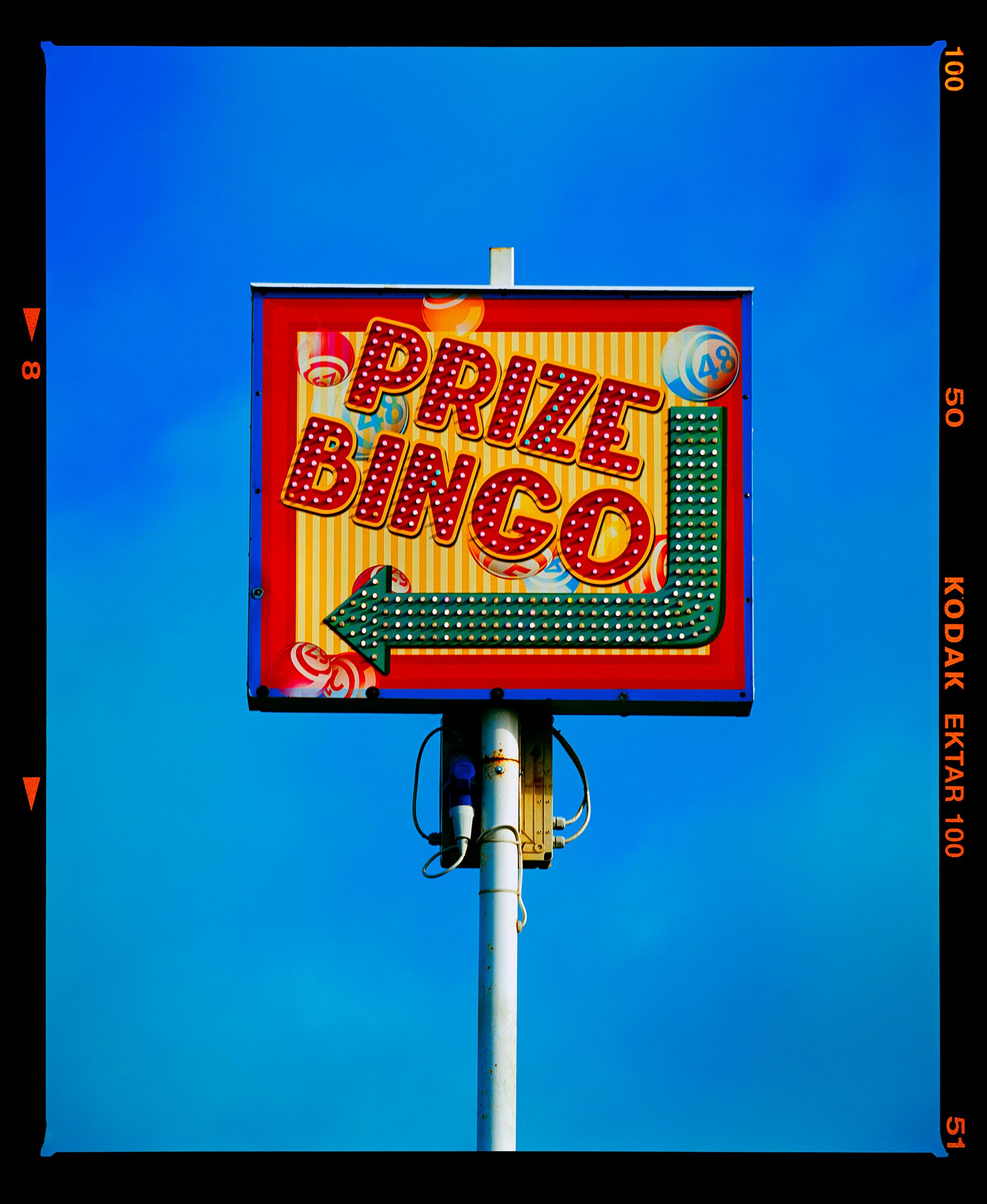 Prize Bingo, Norfolk - British Color Typography Photography