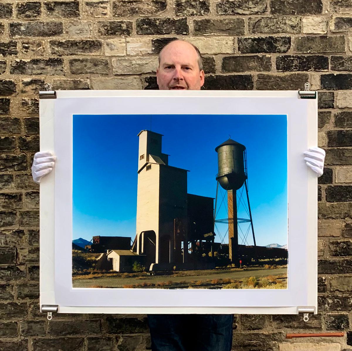 This series takes its title from Neil Young's song 'After the Gold Rush'. It captures former American Mining Towns he visited on his journey from Las Vegas to Bonneville. Stopping in Wendover, Utah, he created beautiful architectural photography