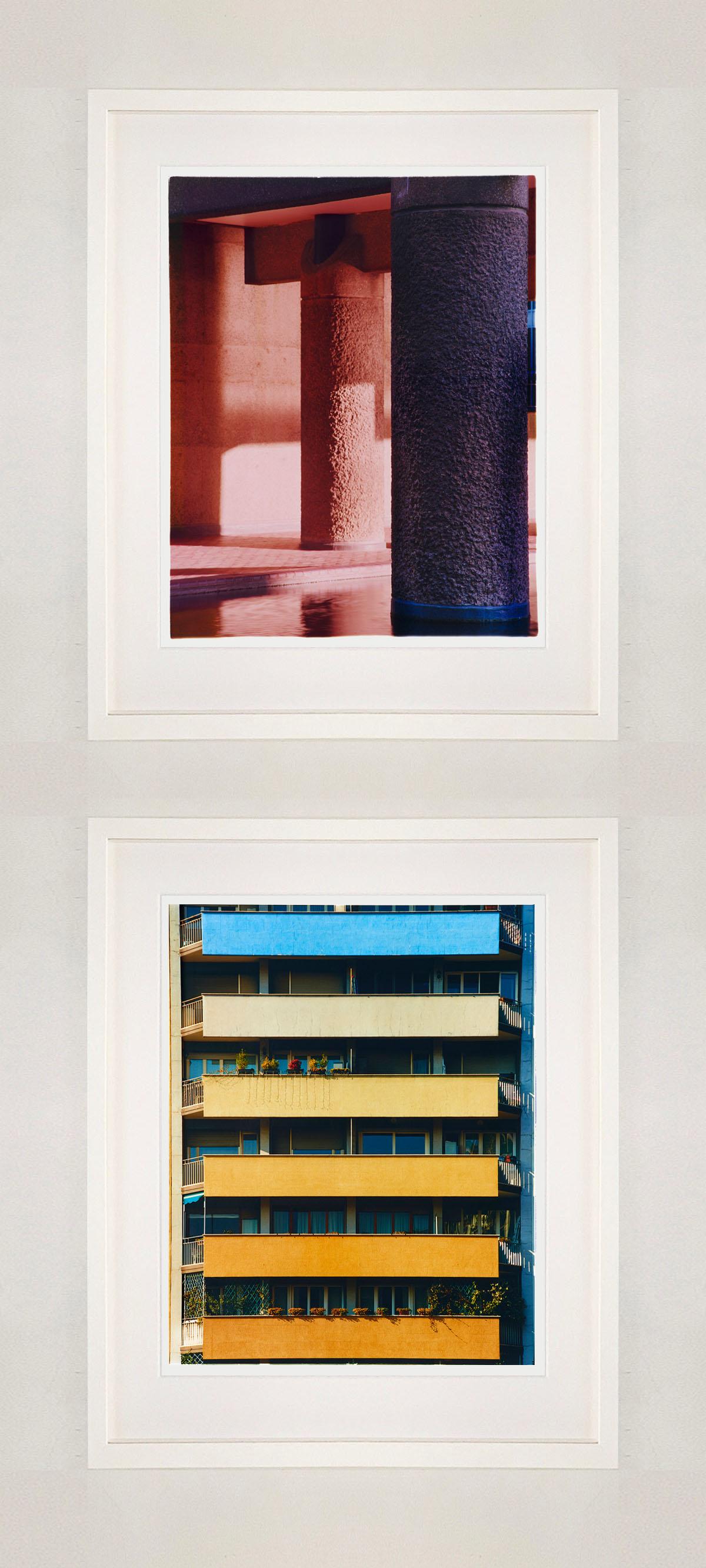 Rainbow Apartments, Milan - Italian Architecture Photograph  For Sale 4
