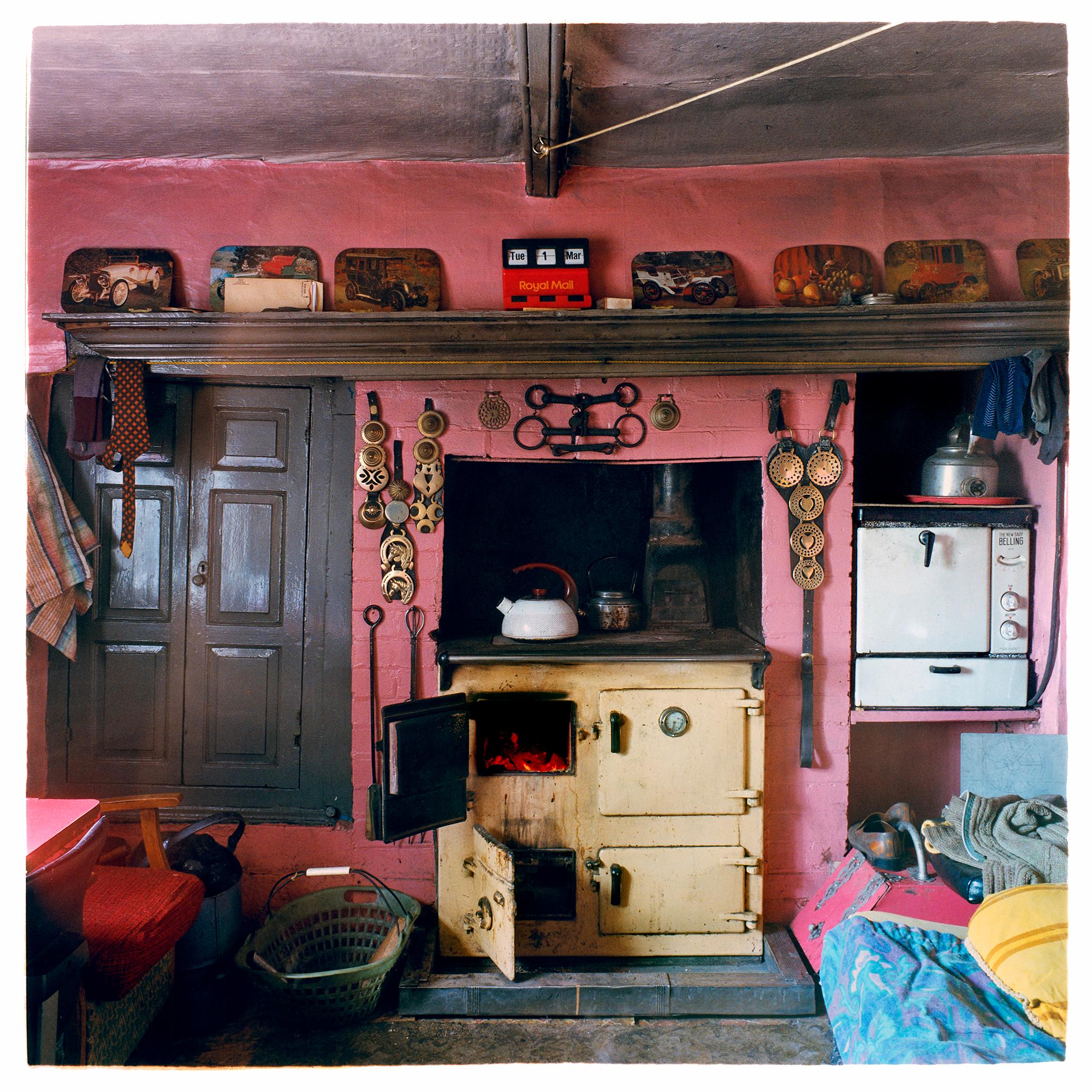 Rayburn, Manea - British Vintage Interior Color Photograph