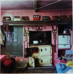 Rayburn, Manea - Photographie d'intérieur britannique vintage en couleur
