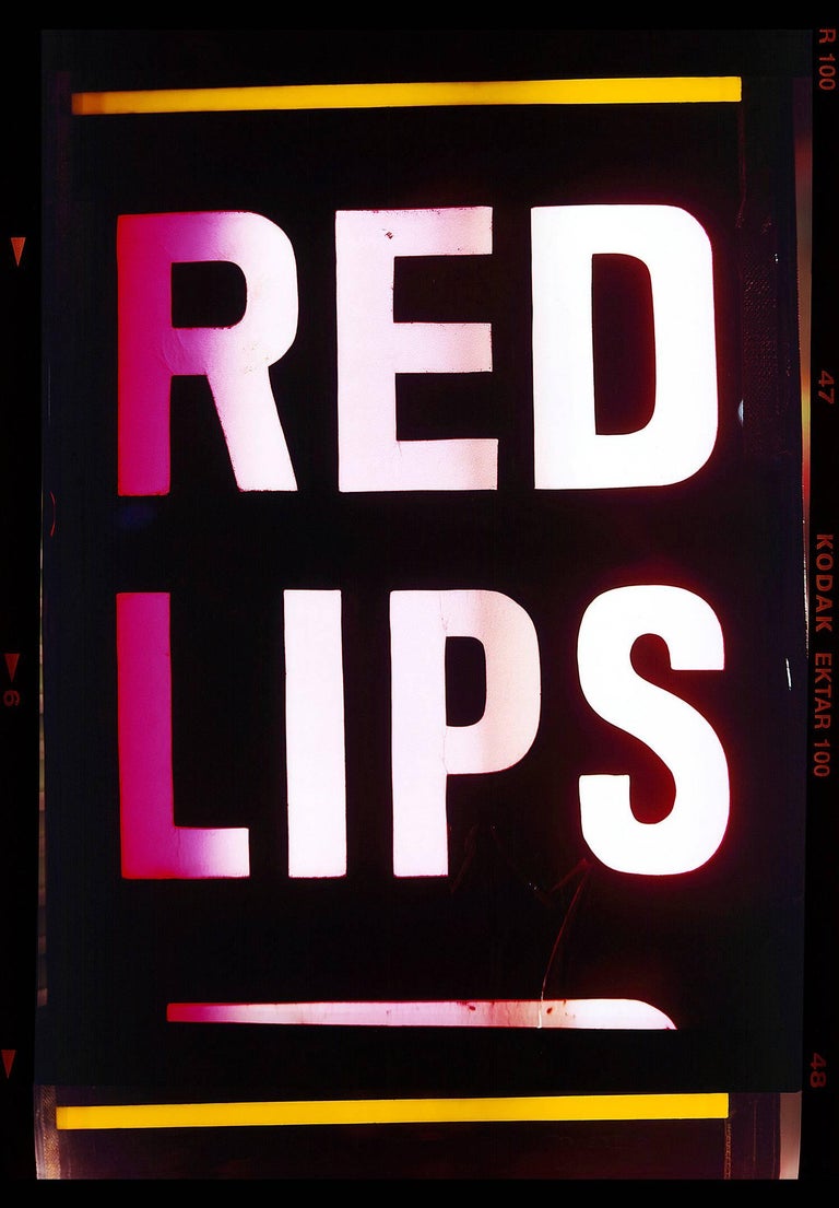 Richard Heeps Red Lips Kowloon Hong Kong Photograph
