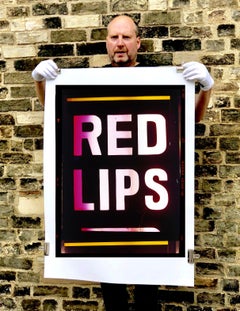 Rotrote Lippen, Kowloon, Hongkong