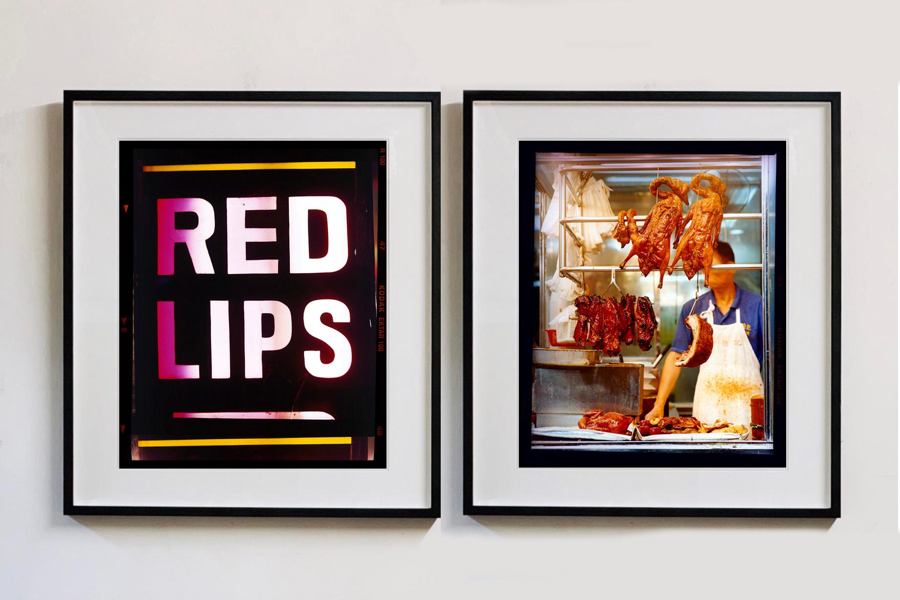 Red Lips, Kowloon, Hong Kong - Pop art color photography - Conceptual Photograph by Richard Heeps