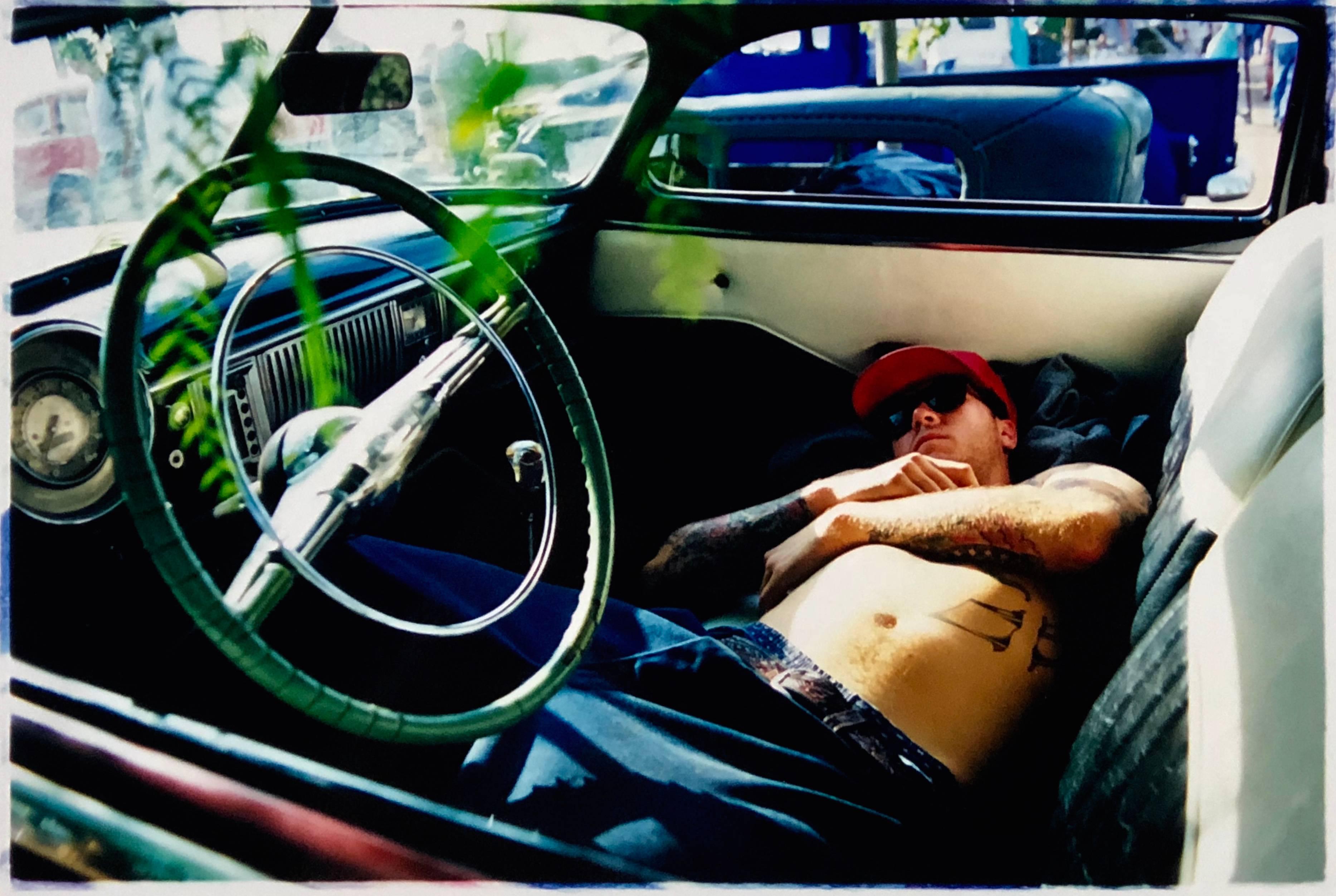 Resting Hot Rod, Bakersfield, California - Contemporary color photography
