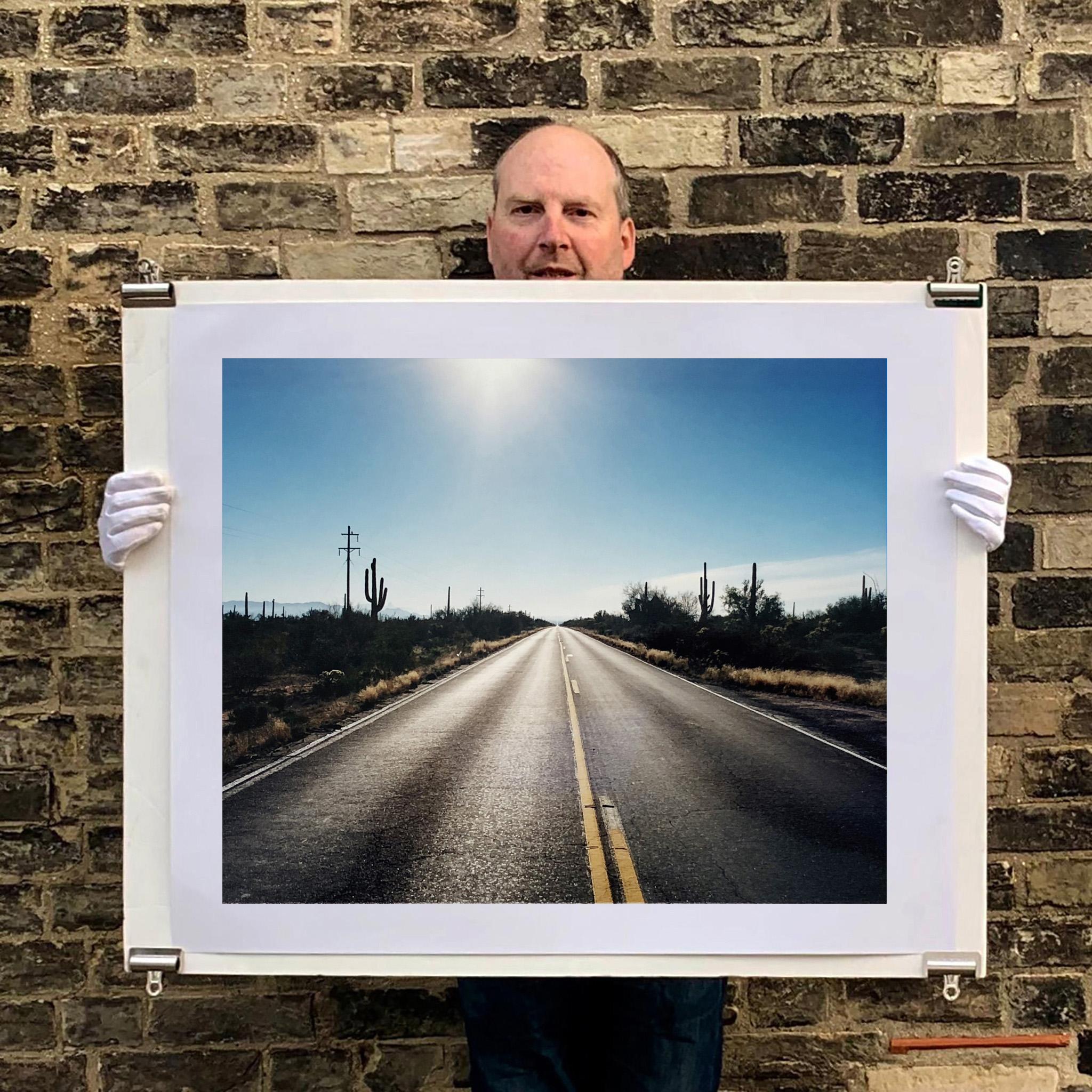 Carretera a Gunsight, Autopista 86, Arizona  - Fotografía de paisajes americanos - Photograph de Richard Heeps