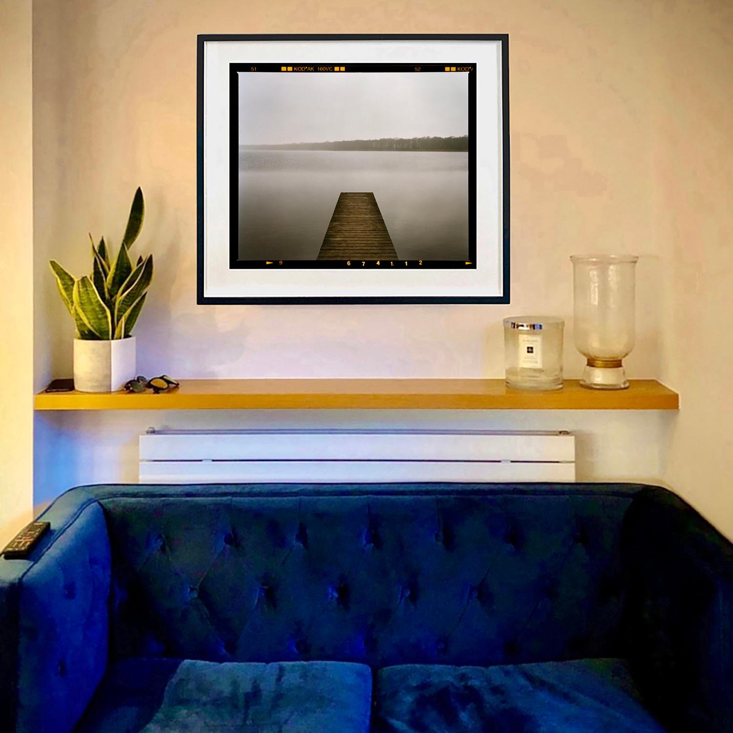 Rollesby Broad, Norfolk - Monochrome Waterscape Color Photography For Sale 1