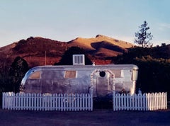 RV in the Morning Sun, Bisbee, Arizona