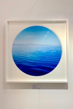 Salton Sea, California - Contemporary, Circle, Waterscape Photography