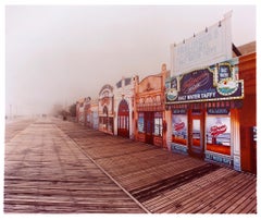 Salt Water Taffy in the Mist, Atlantic City, New Jersey - American Color Photo