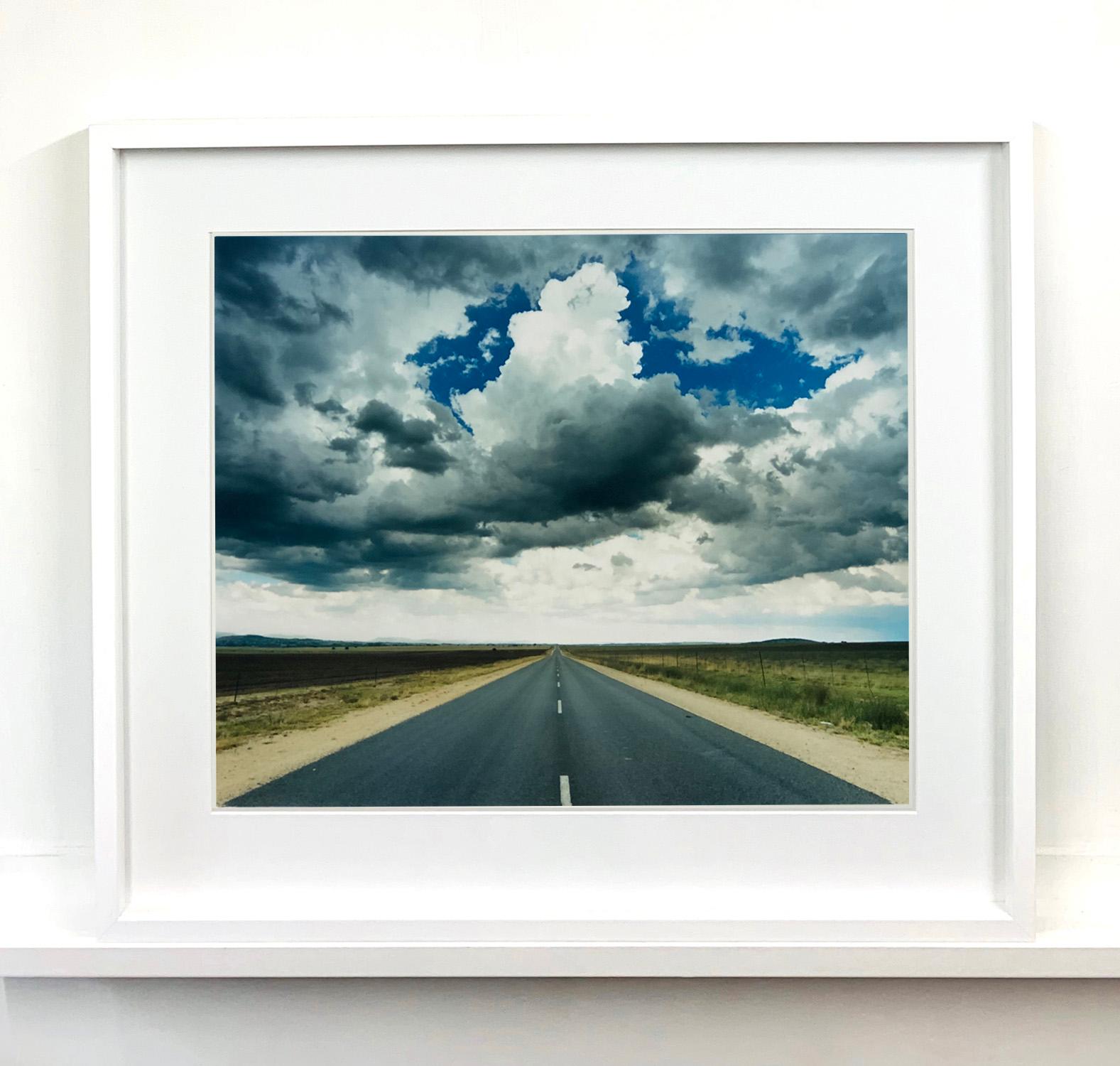 Schoeman's Drift, Parys, Free State - Landscape Color Photography South Africa - Blue Landscape Photograph by Richard Heeps