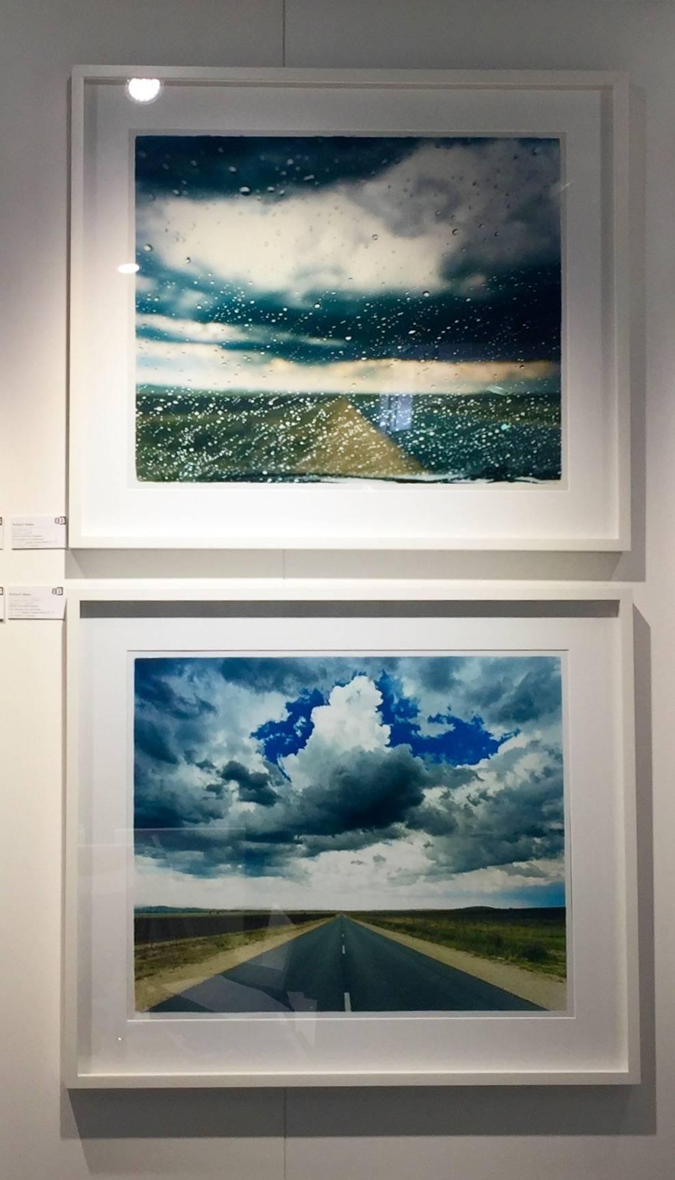 Schoeman's Drift, landscape photography by Richard Heeps taken in South Africa.
Richard Heeps' work takes you on a journey, the road is a reoccurring theme, often the location is ambiguous allowing you to see your own road trip. The moody sky over