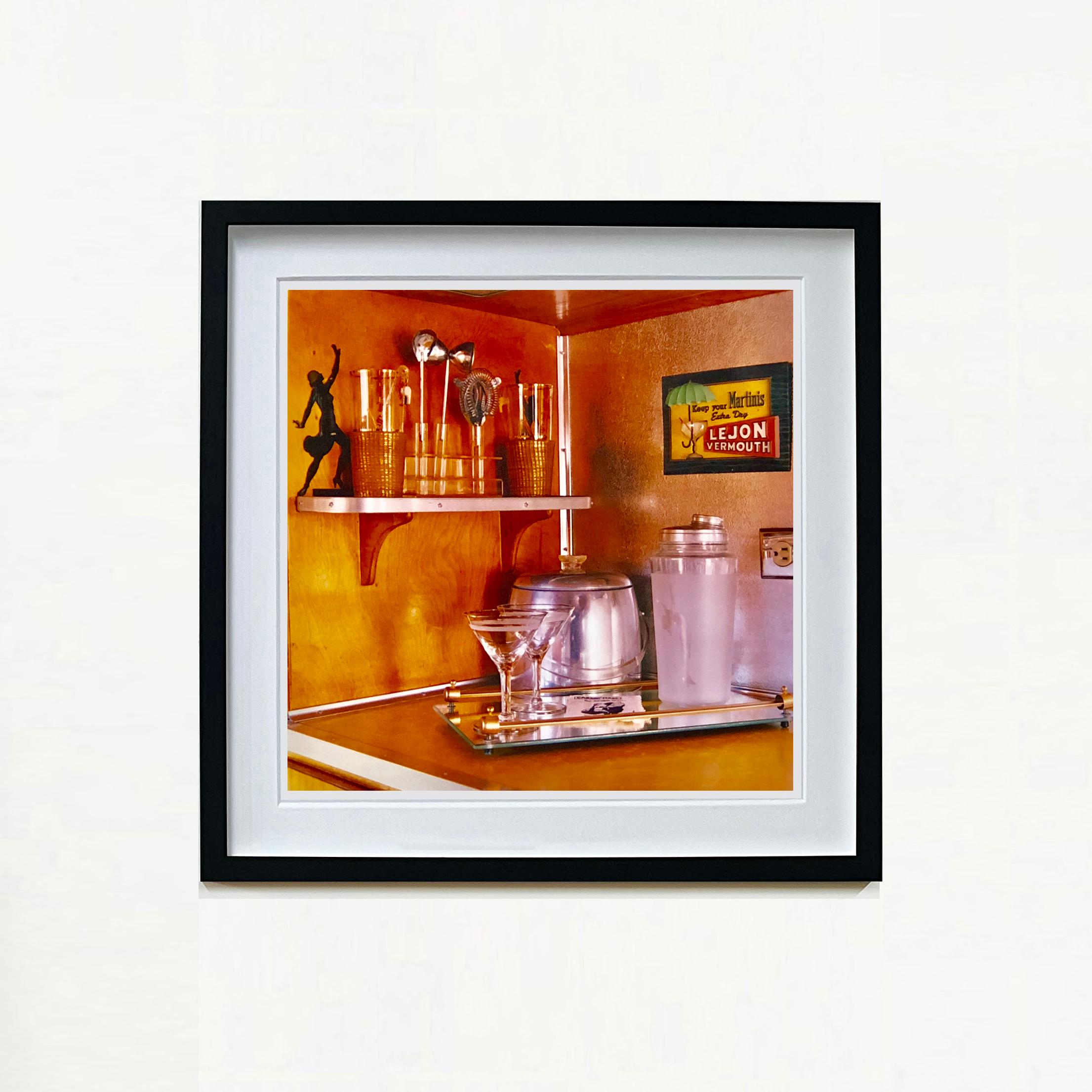 Ensemble de quatre photographies couleur encadrées Americana Mid-Century Style de vie américain en vente 3