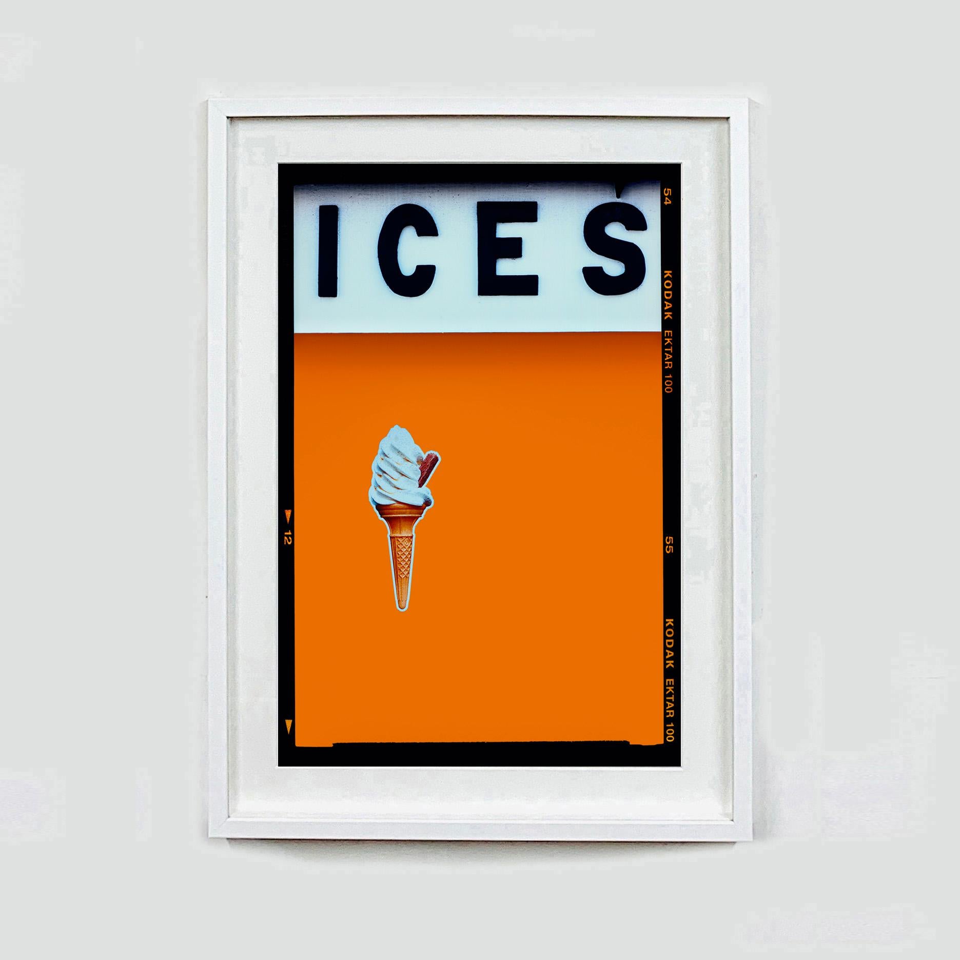 Set of Three Framed Citrus ICES Orange, Lime Green, Lemon Yellow Pop Art Prints For Sale 10