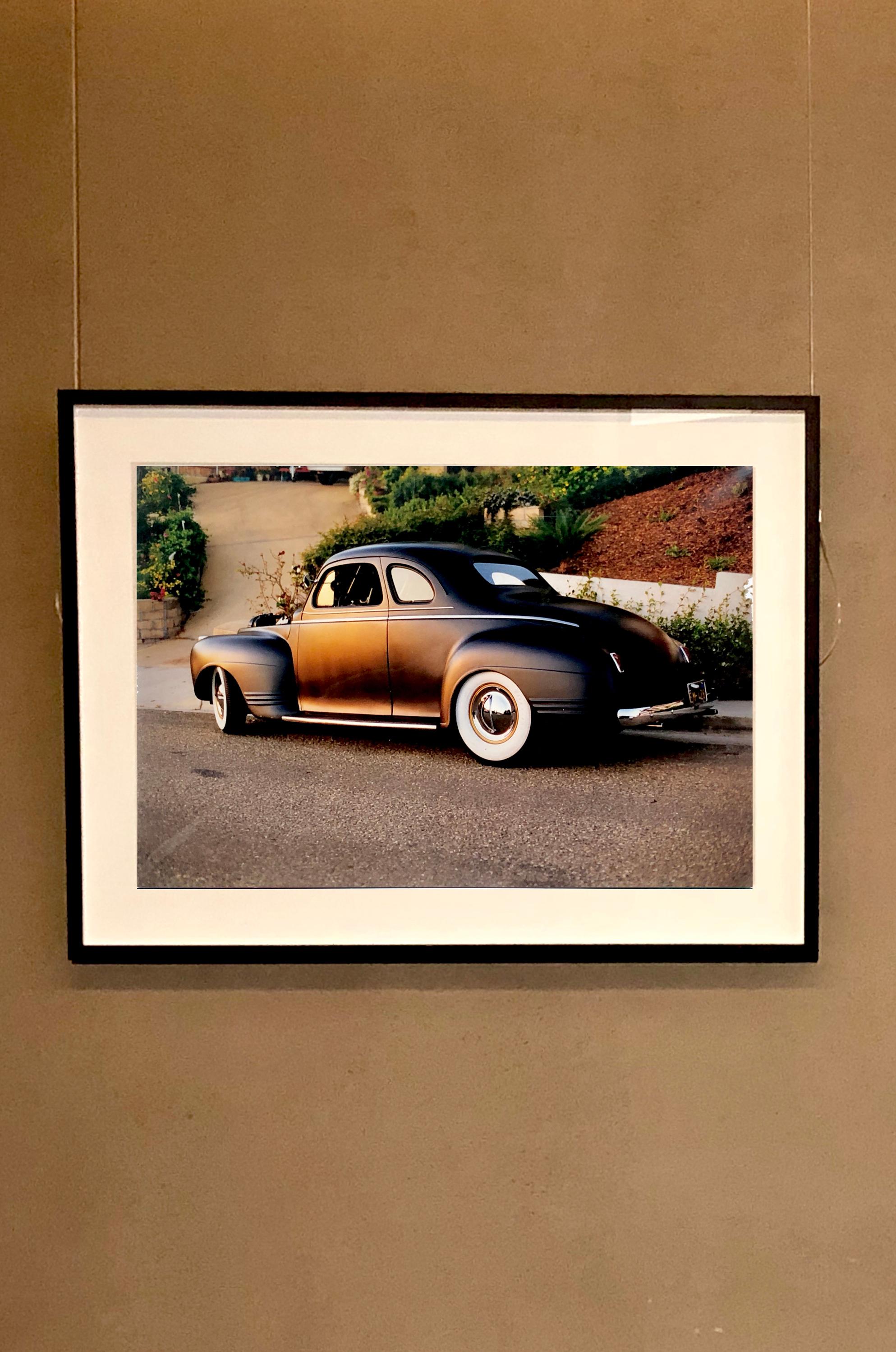 Shelley's '41 Plymouth, California - Dream in Color Series - Vintage Car Photo - Photograph by Richard Heeps