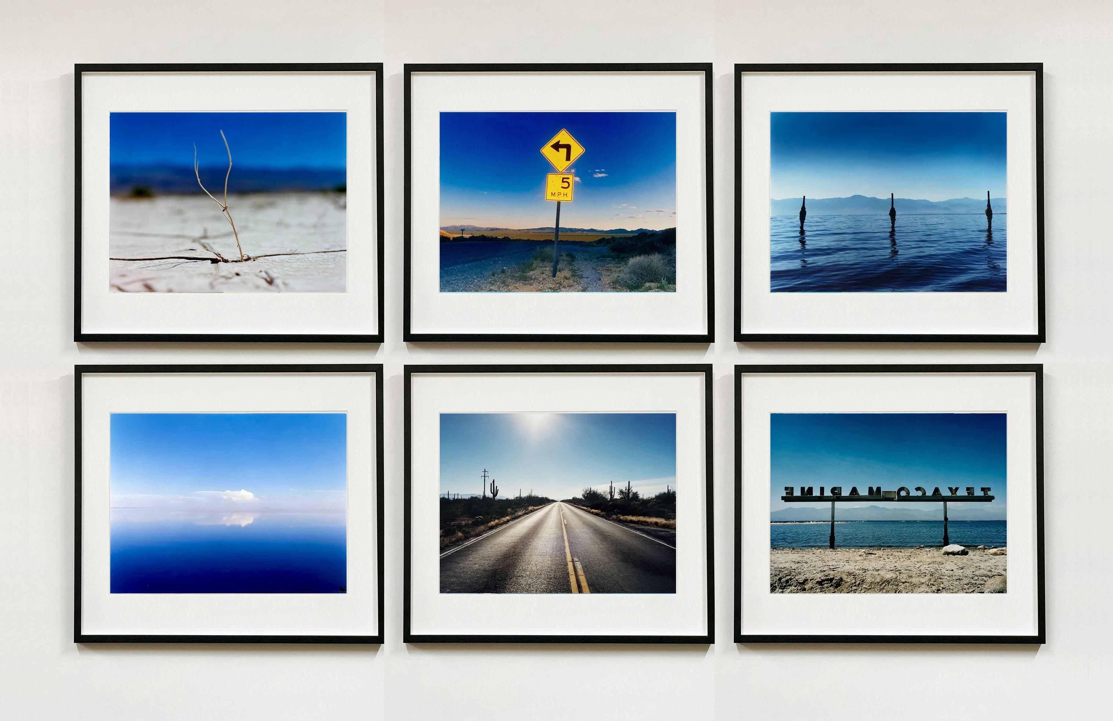 Landscape Photograph Richard Heeps - Six œuvres d'art d'Oasis du désert encadrées - Photographie de paysage américain en couleur