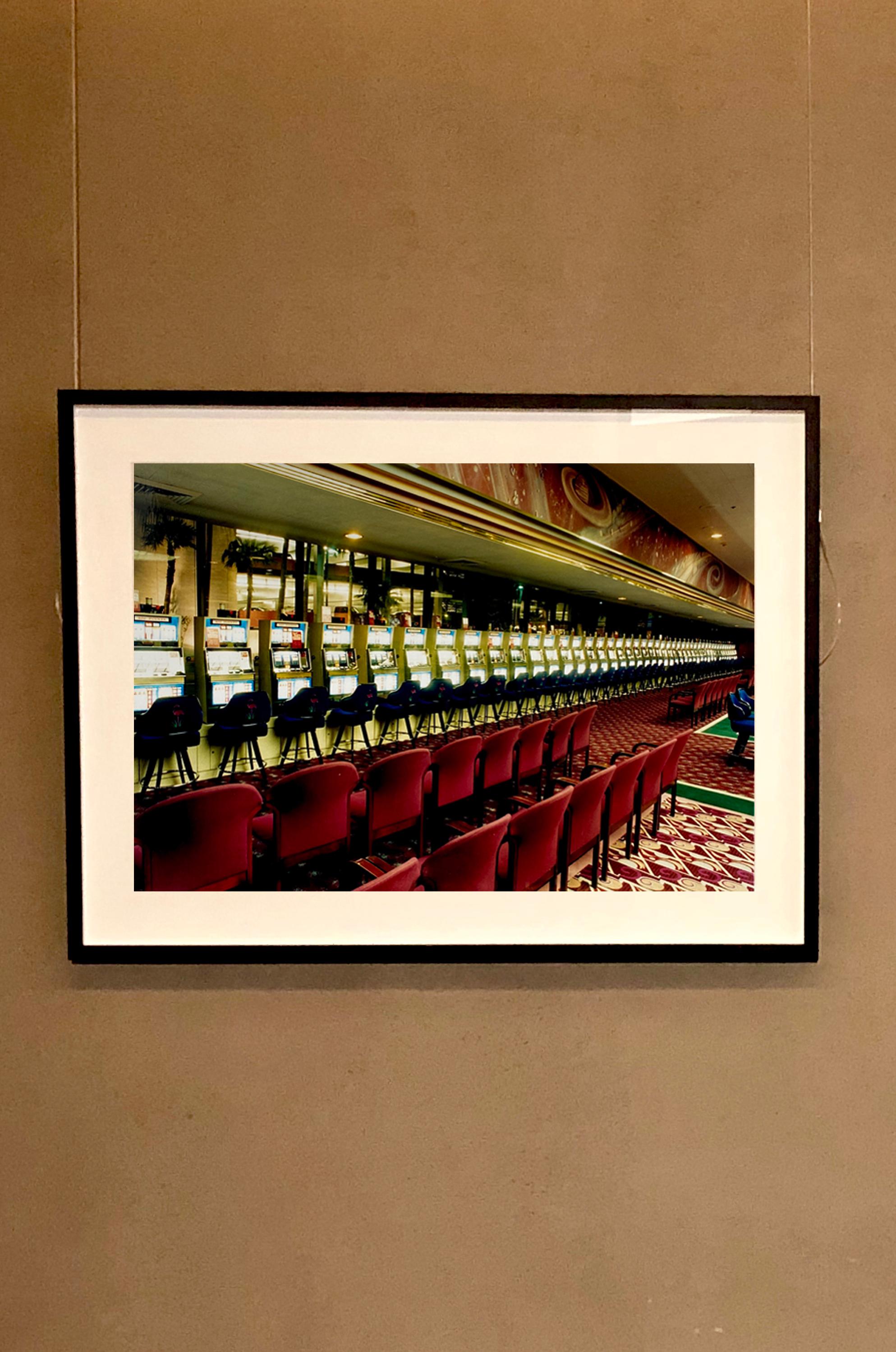 Slots, Las Vegas - Vintage interior contemporary color photography - Photograph by Richard Heeps