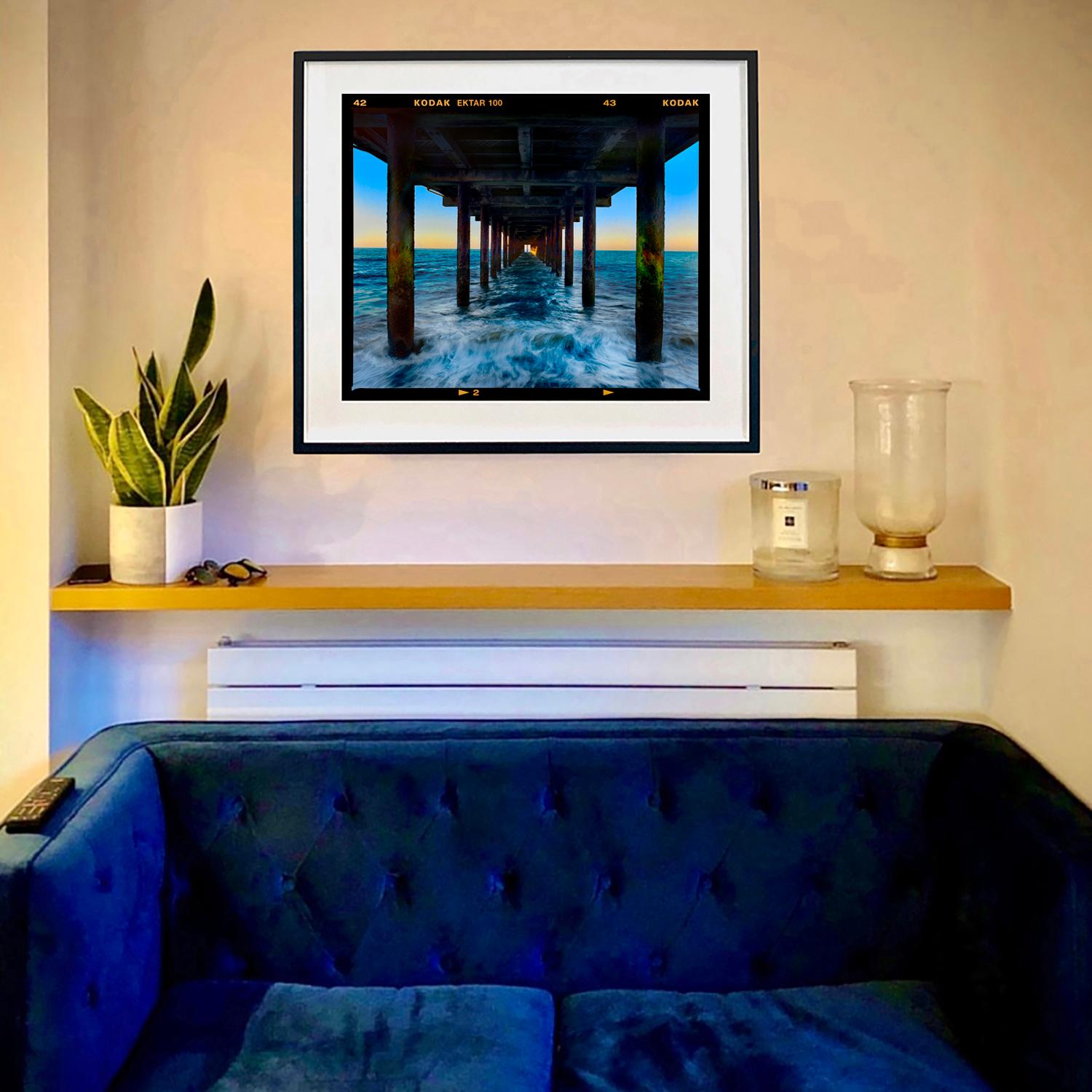 Southwold Pier, Suffolk - Waterscape Color Photograph For Sale 2
