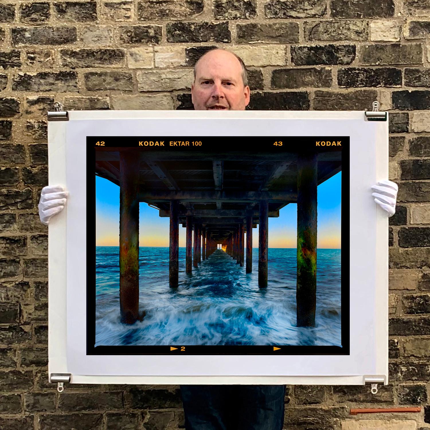 Southwold Pier, Suffolk - Waterscape Color Photograph For Sale 3